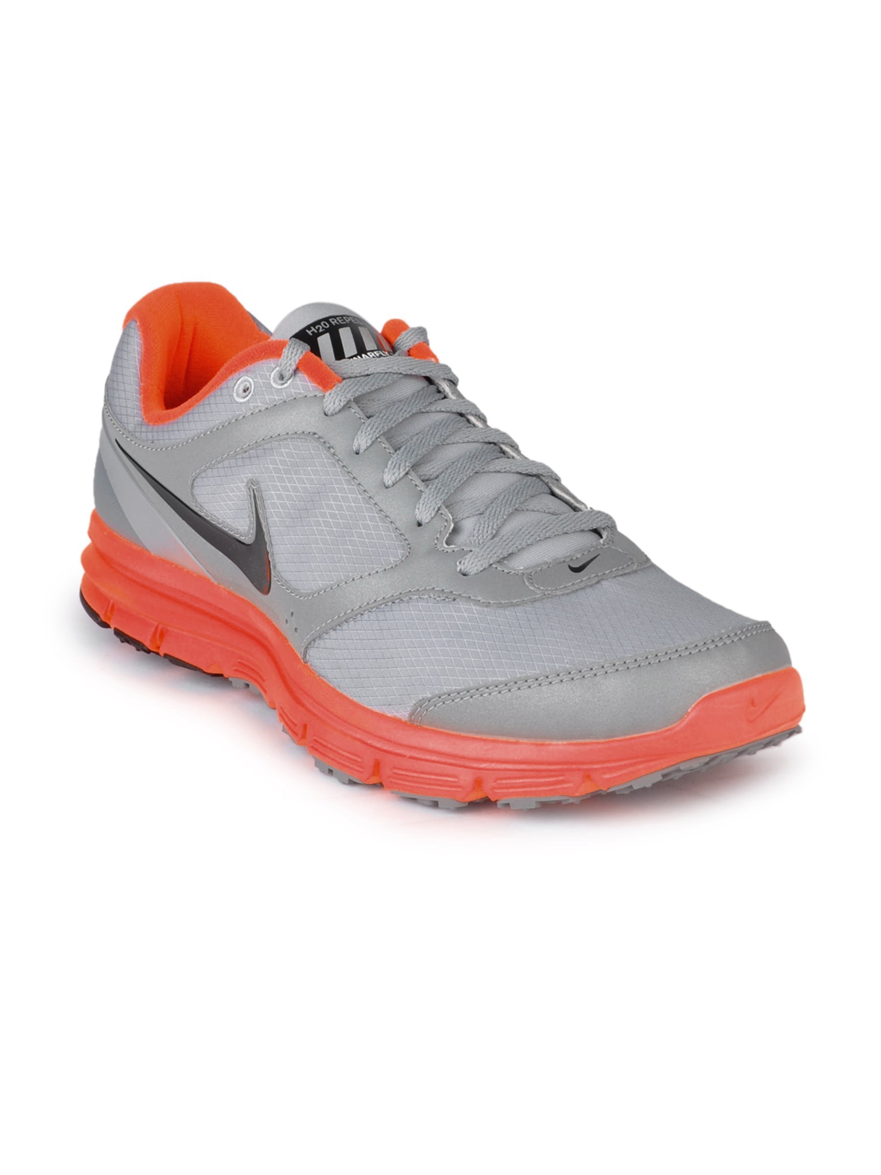 Nike Men Lunarfly+2 Shield Grey Sports Shoes