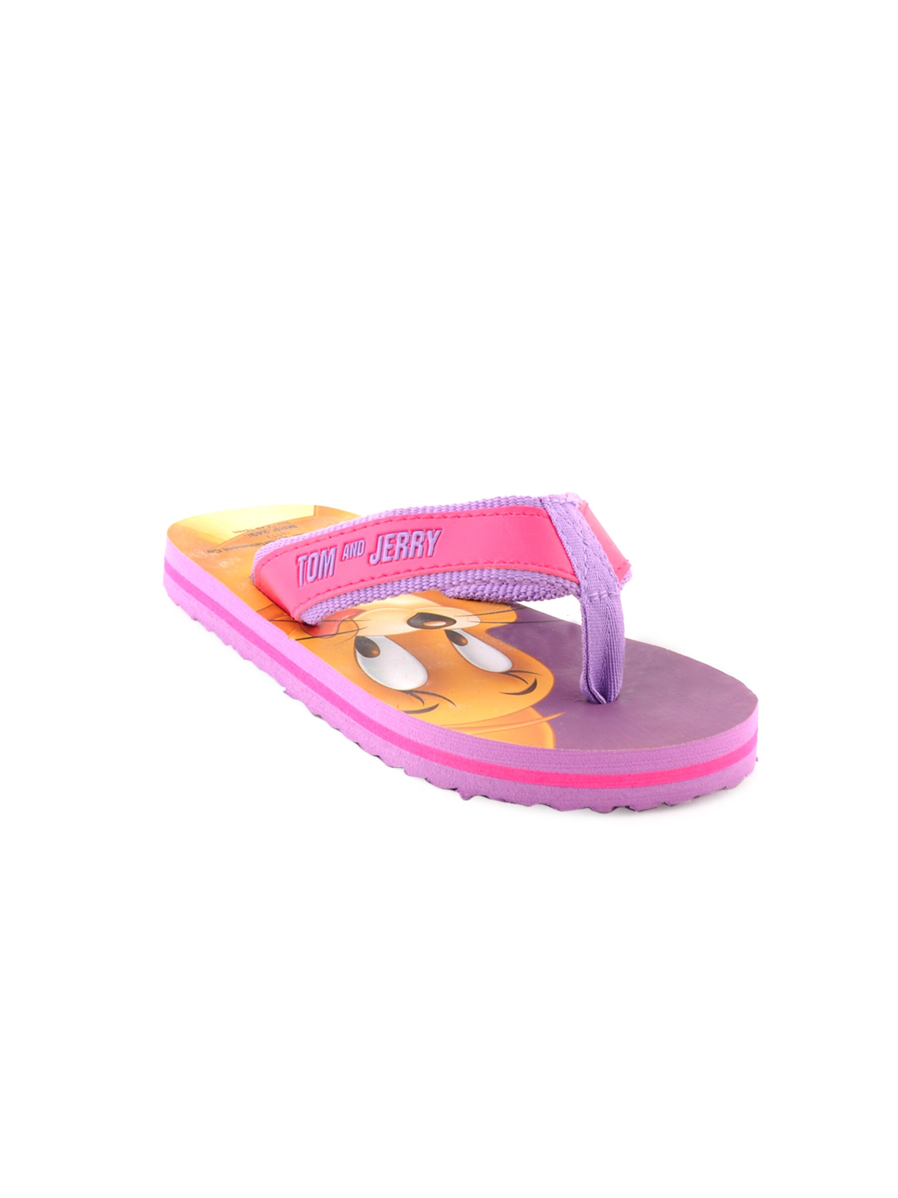 Warner Bros Kids Unisex TJ Cheese Flops Purple Slippers