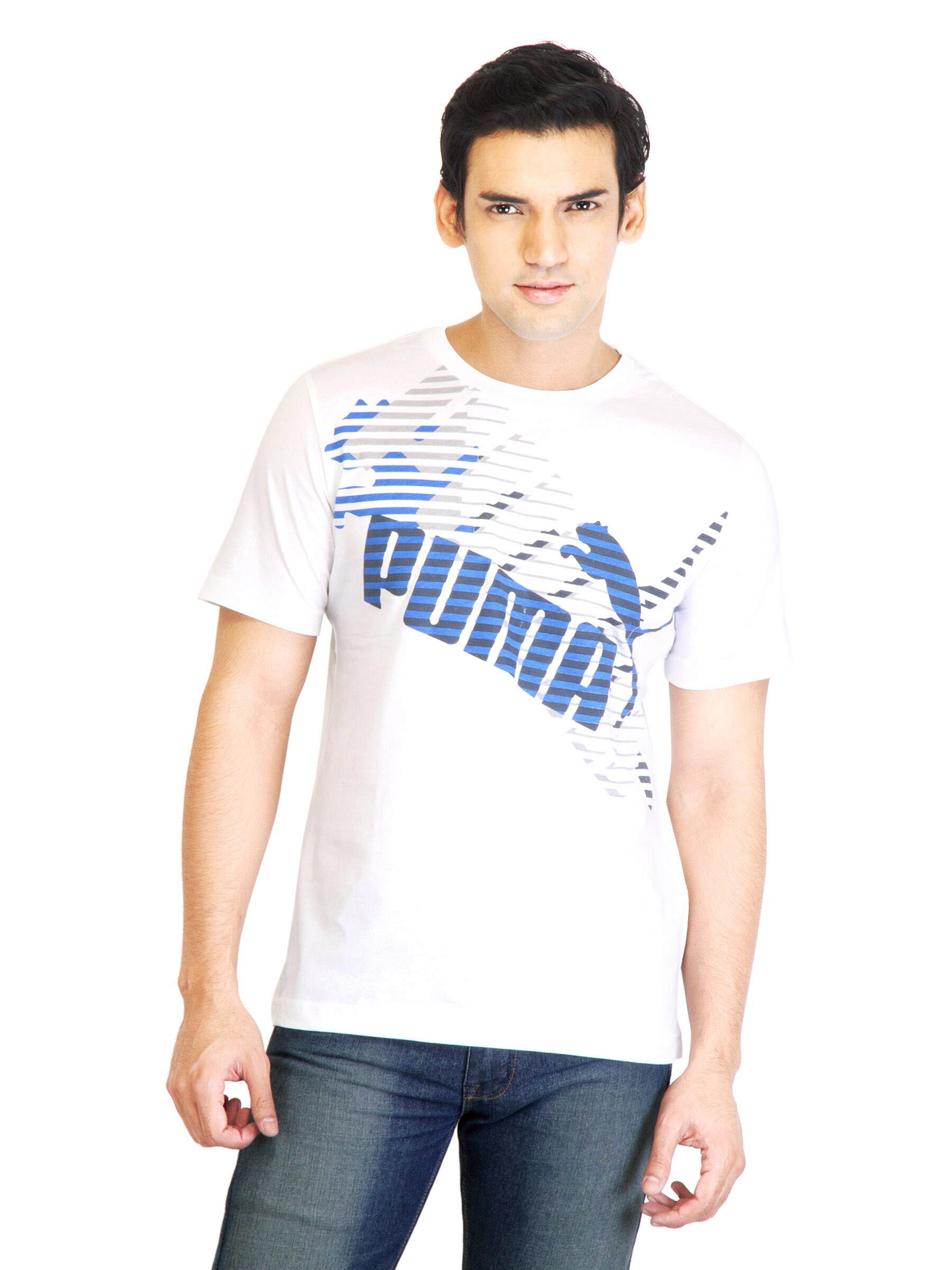 Puma Men Hazard White TShirt