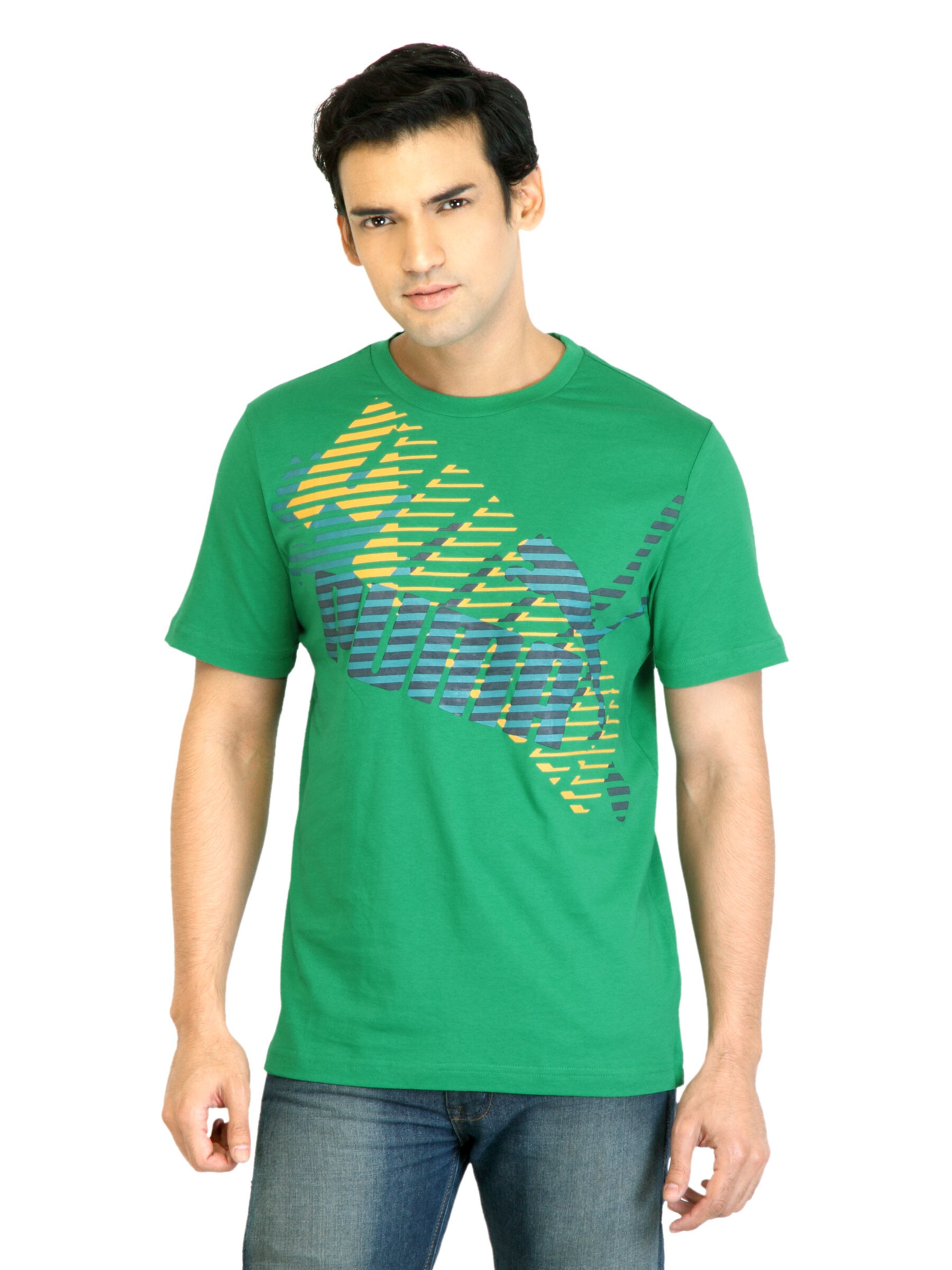 Puma Men Hazard Green TShirt