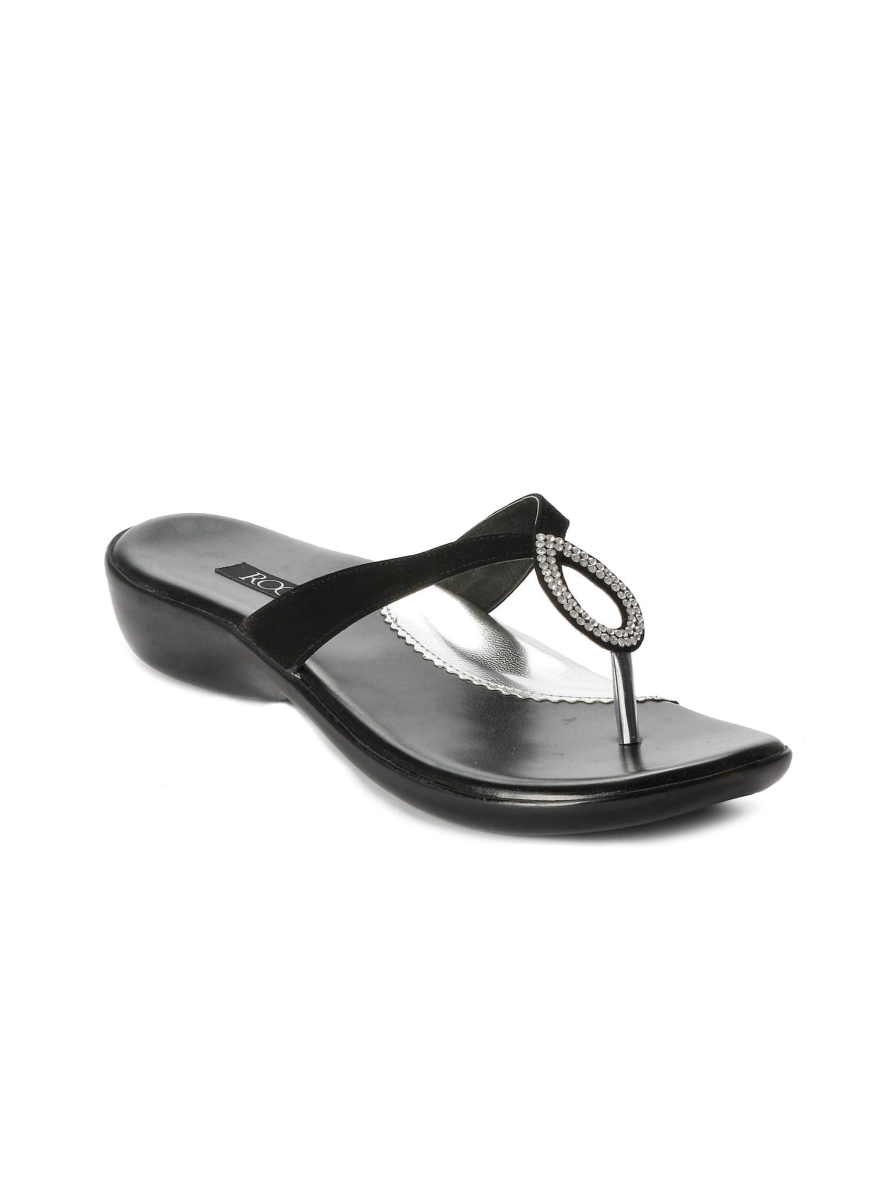 Rocia Women Black Flats