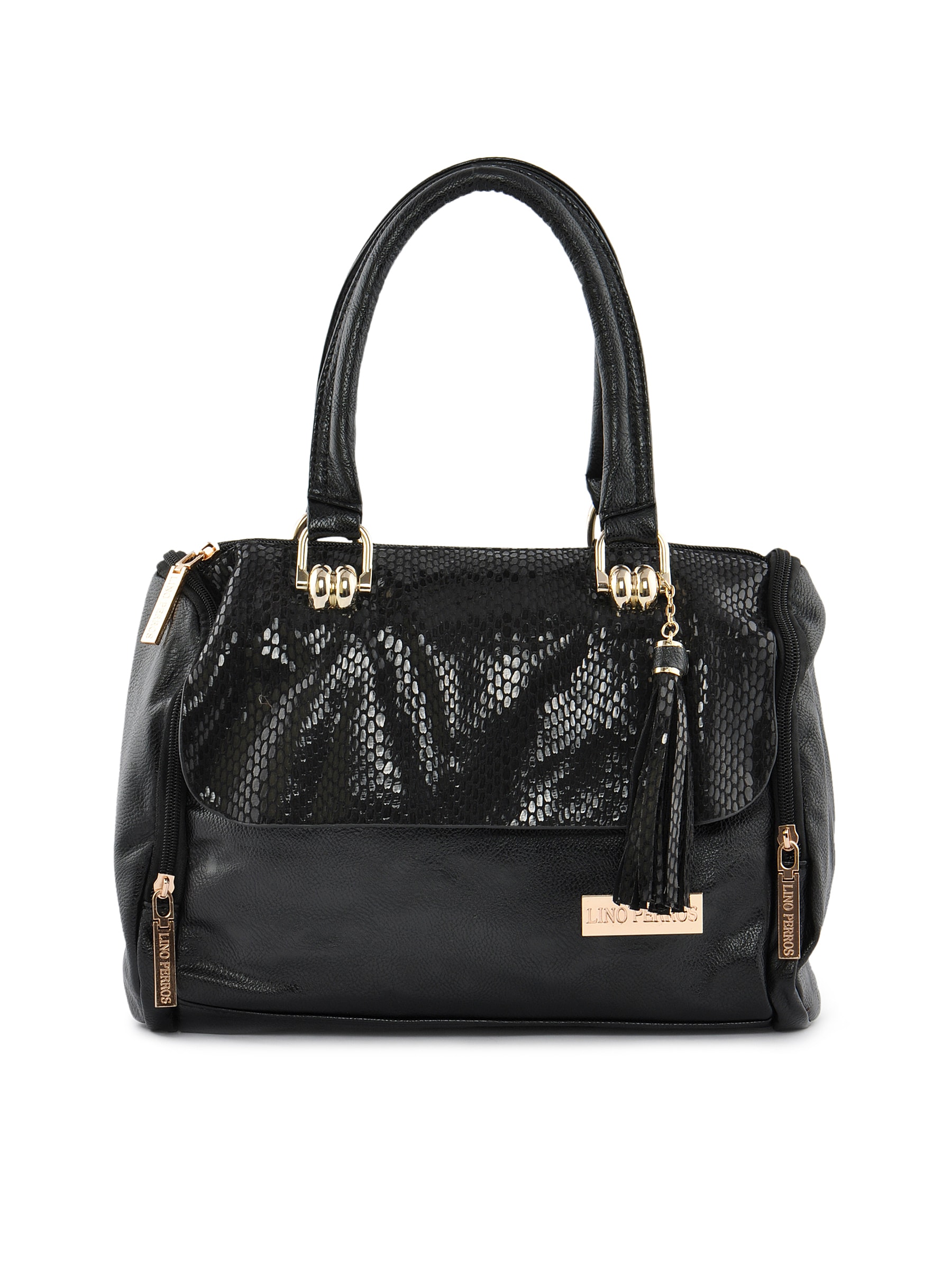 Lino Perros Women Classic Black  Handbag
