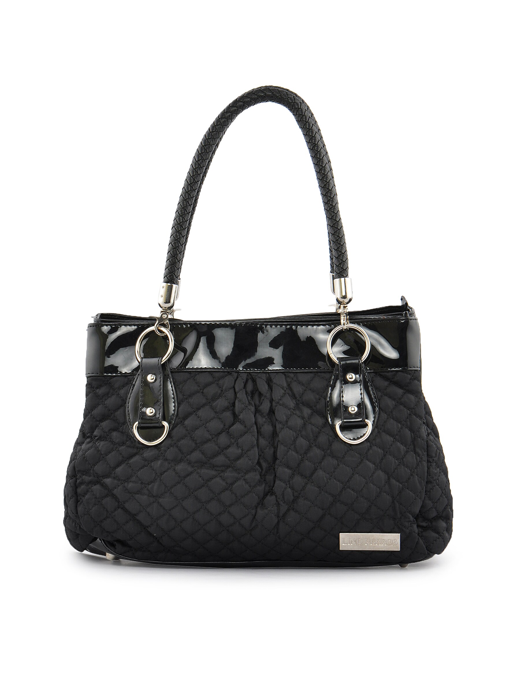 Lino Perros Women Classic Black Handbag