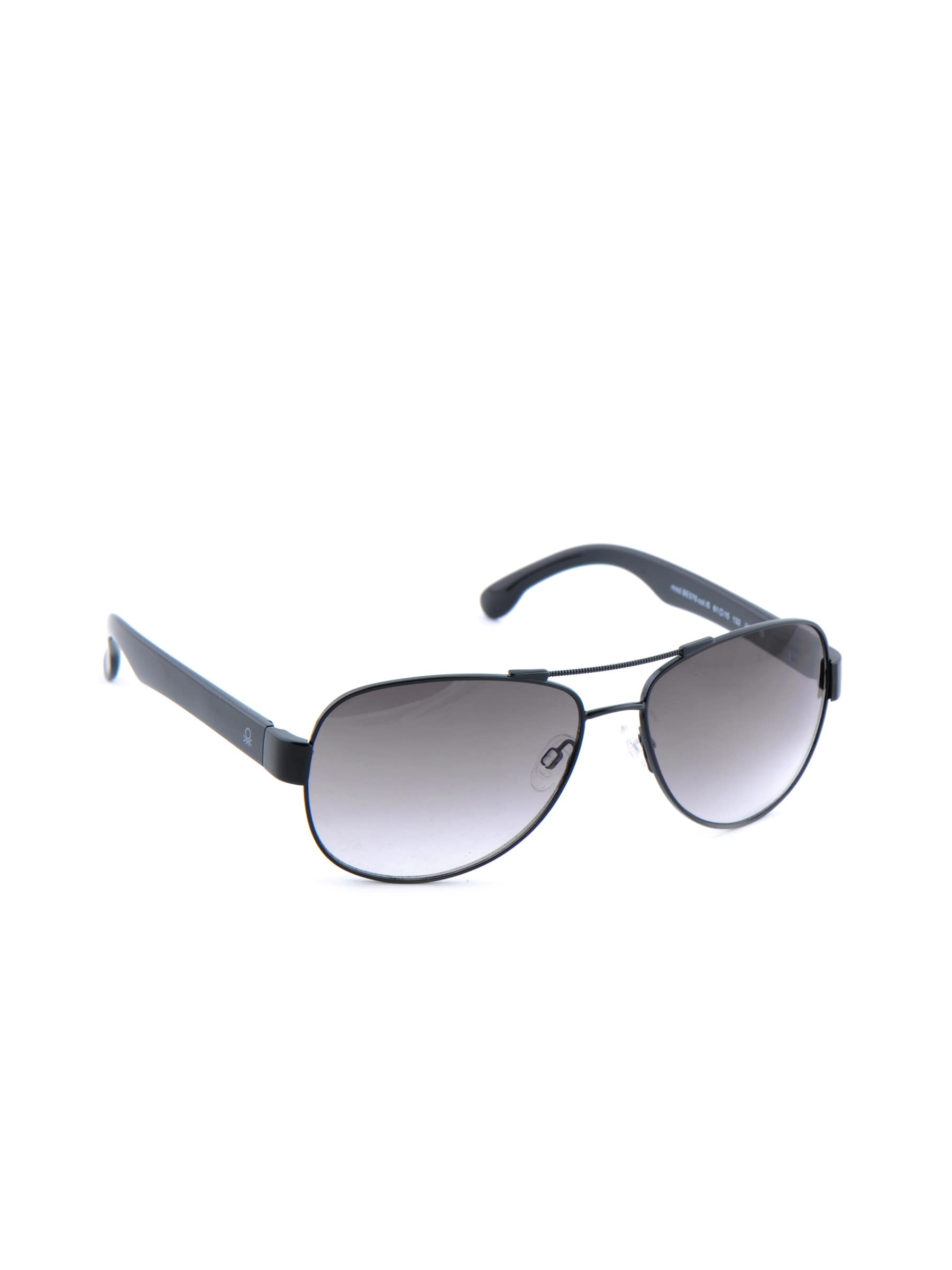 United Colors of Benetton Men Funky Eyewear Black Sunglasses