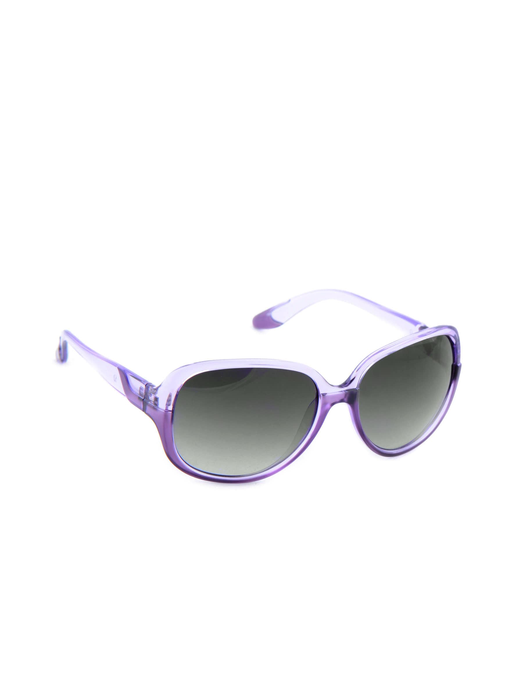 United Colors of Benetton Women Funky Eyewear Purple Sunglasses