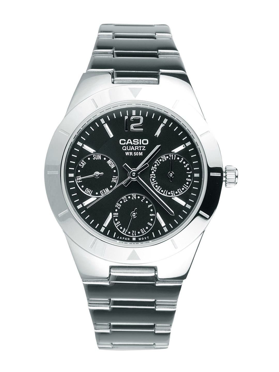 Casio Enticer Women Silver Analogue Watches (A378) LTP-2069D-1AVDF