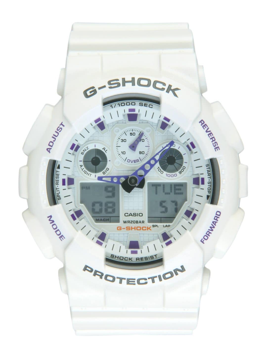 CASIO G-Shock Men White Analogue & Digital Watch G274