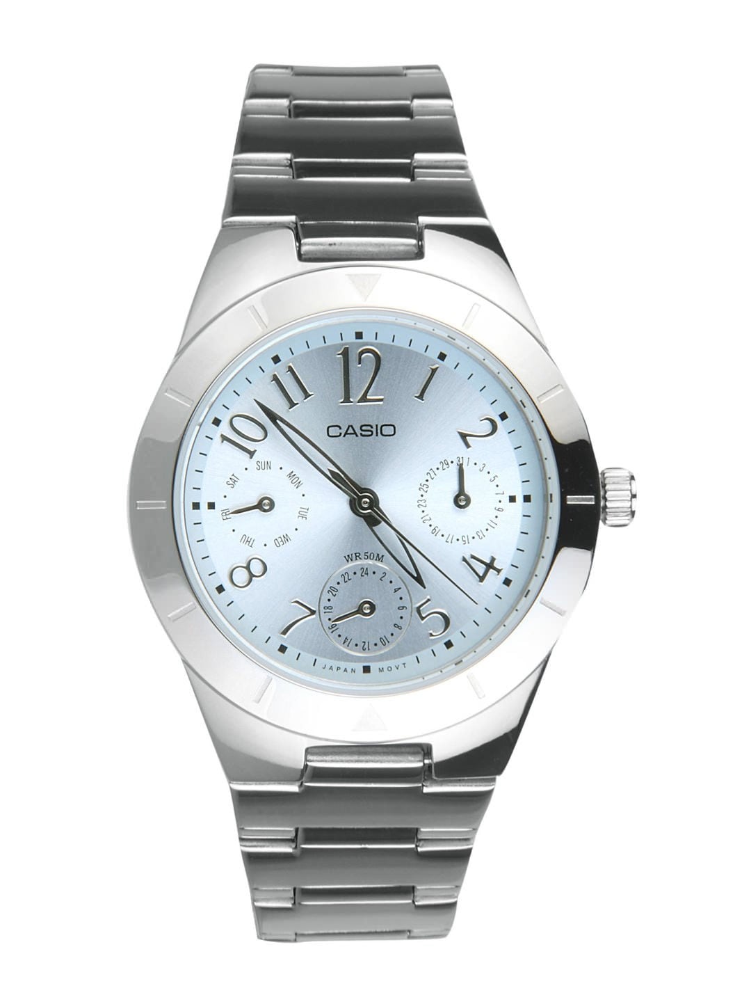Casio Enticer Women Silver Analogue Watches (SH147) LTP-2069D-2A2VDF