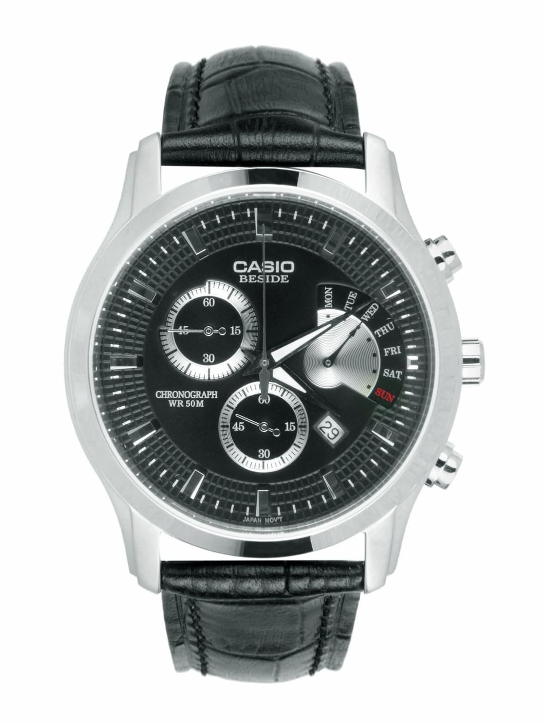 Casio Enticer Men Black Analogue Watches (BS063) BEM-501L-1AVDF