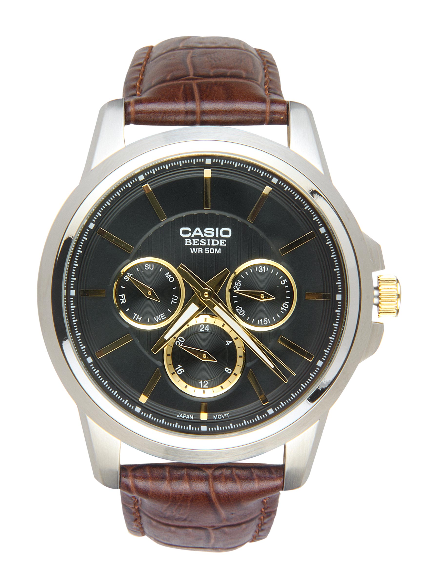 CASIO ENTICER Men Black Dial Analogue Watch BS119