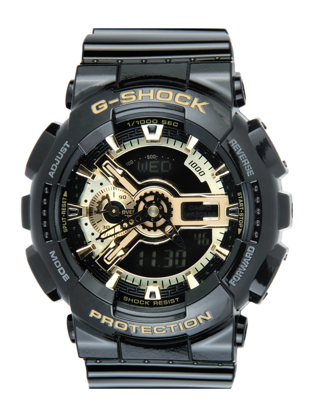 CASIO G-Shock Men Black Analogue-Digital Watch GA-110GB-1ADR G339