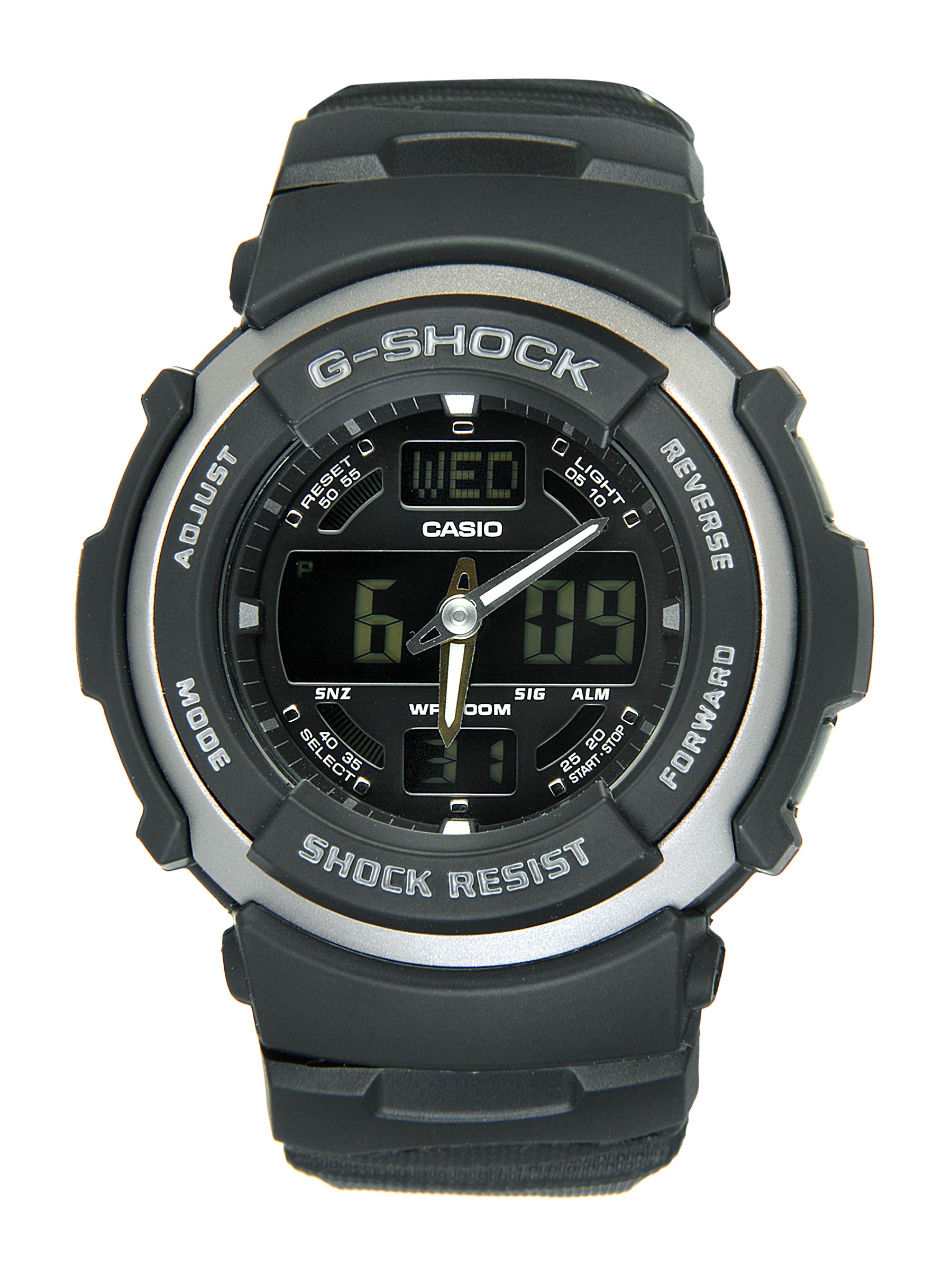 CASIO G-Shock Men Black Analogue & Digital Watch G185