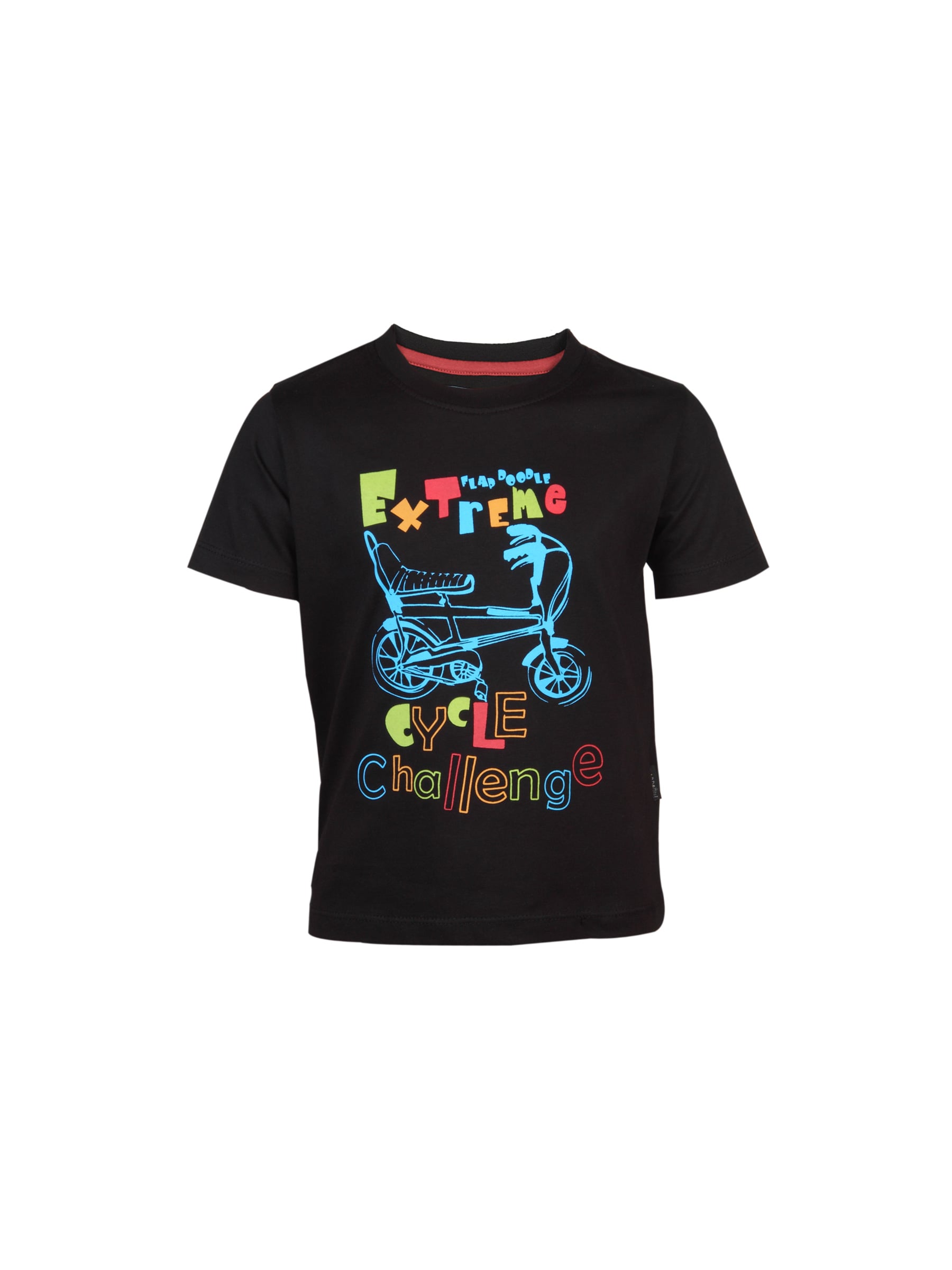 Doodle Boys Cycle Black Tshirt