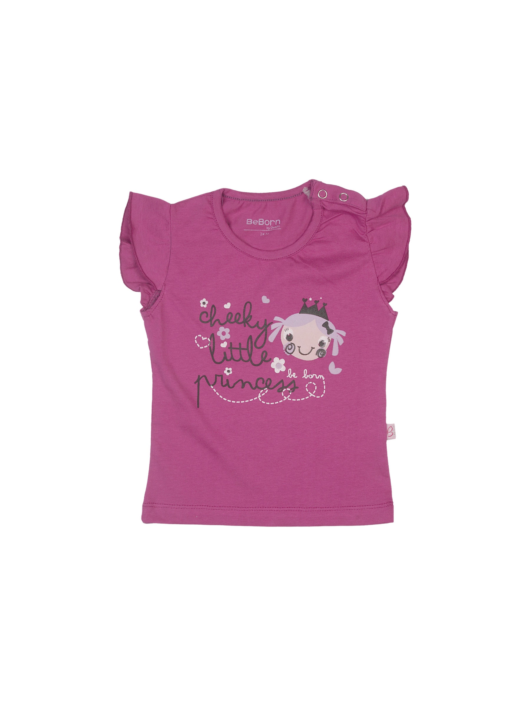 Doodle Girl Princess Pink Tshirt