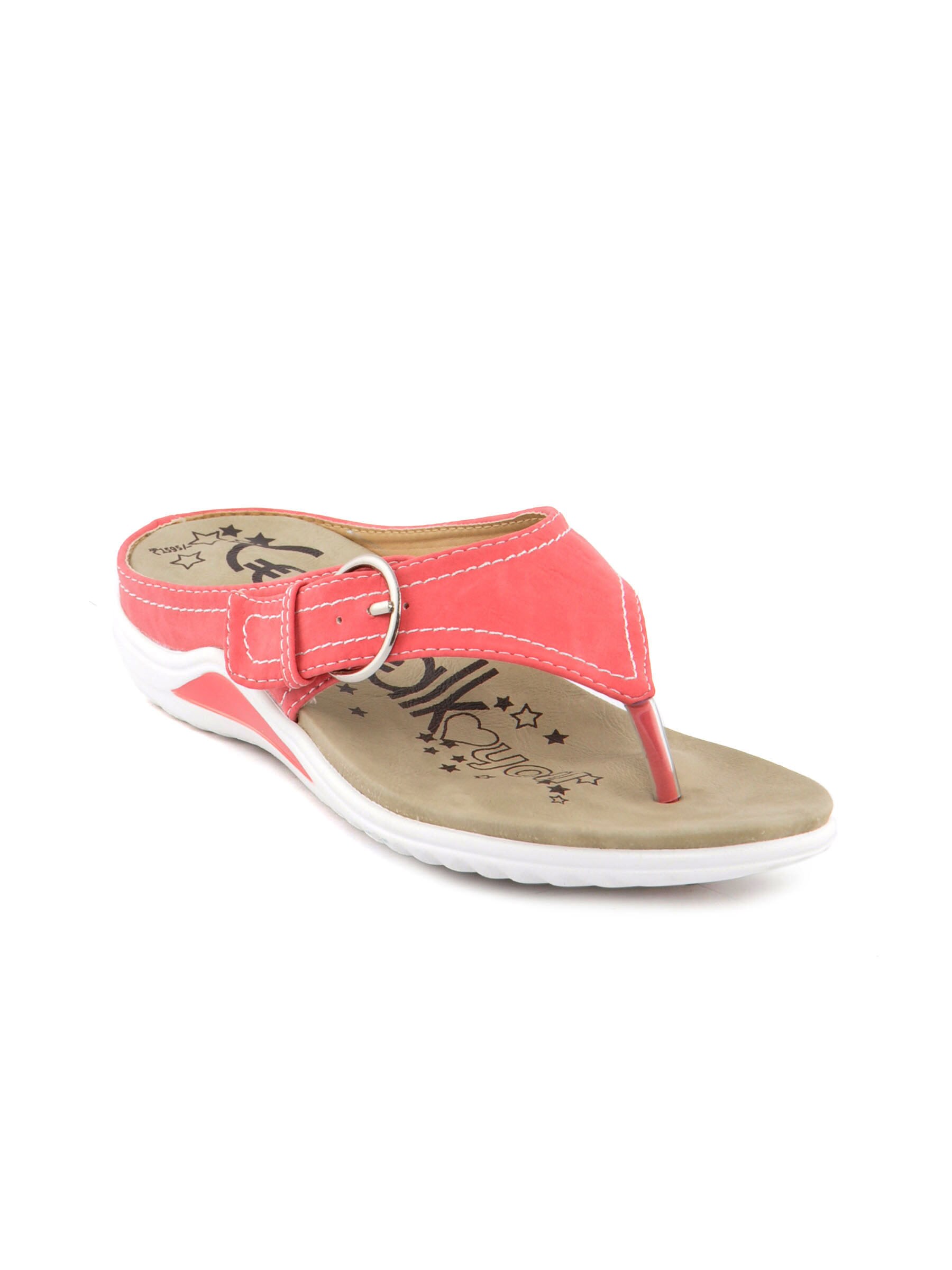 Catwalk Women Buckel Pink Flats