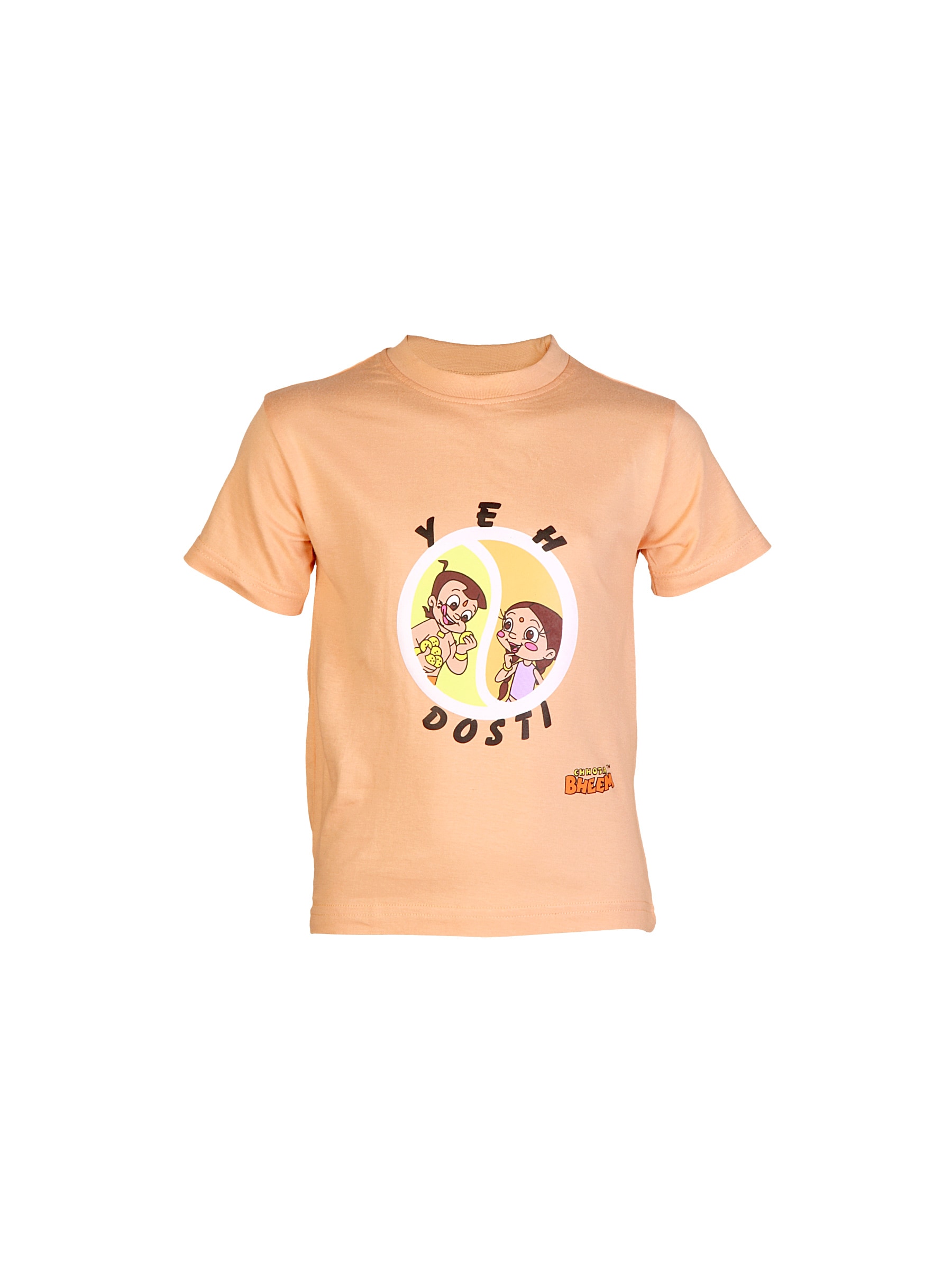 Chhota Bheem Kids Boys Yeh Dosthi Rust Tshirt