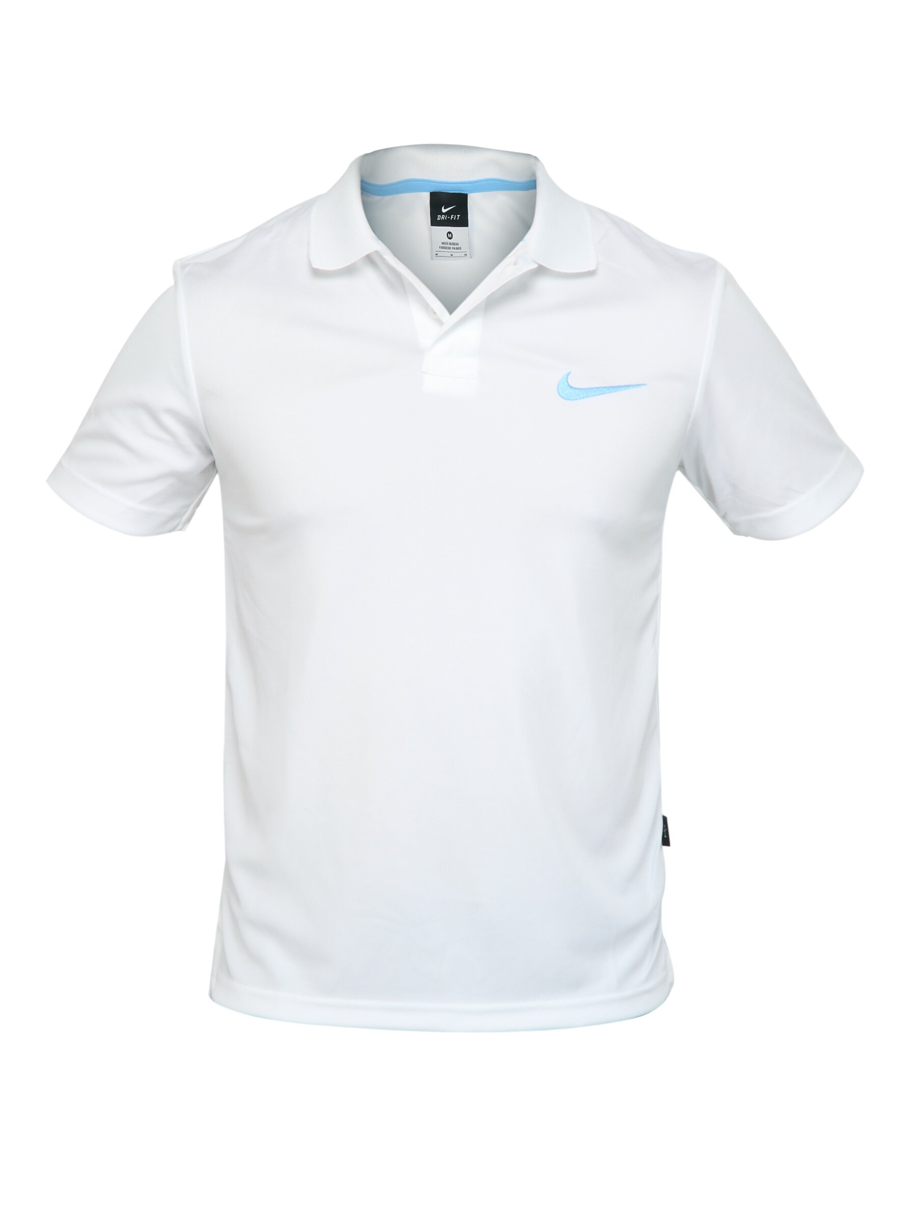 Nike Men White Polo Tshirt