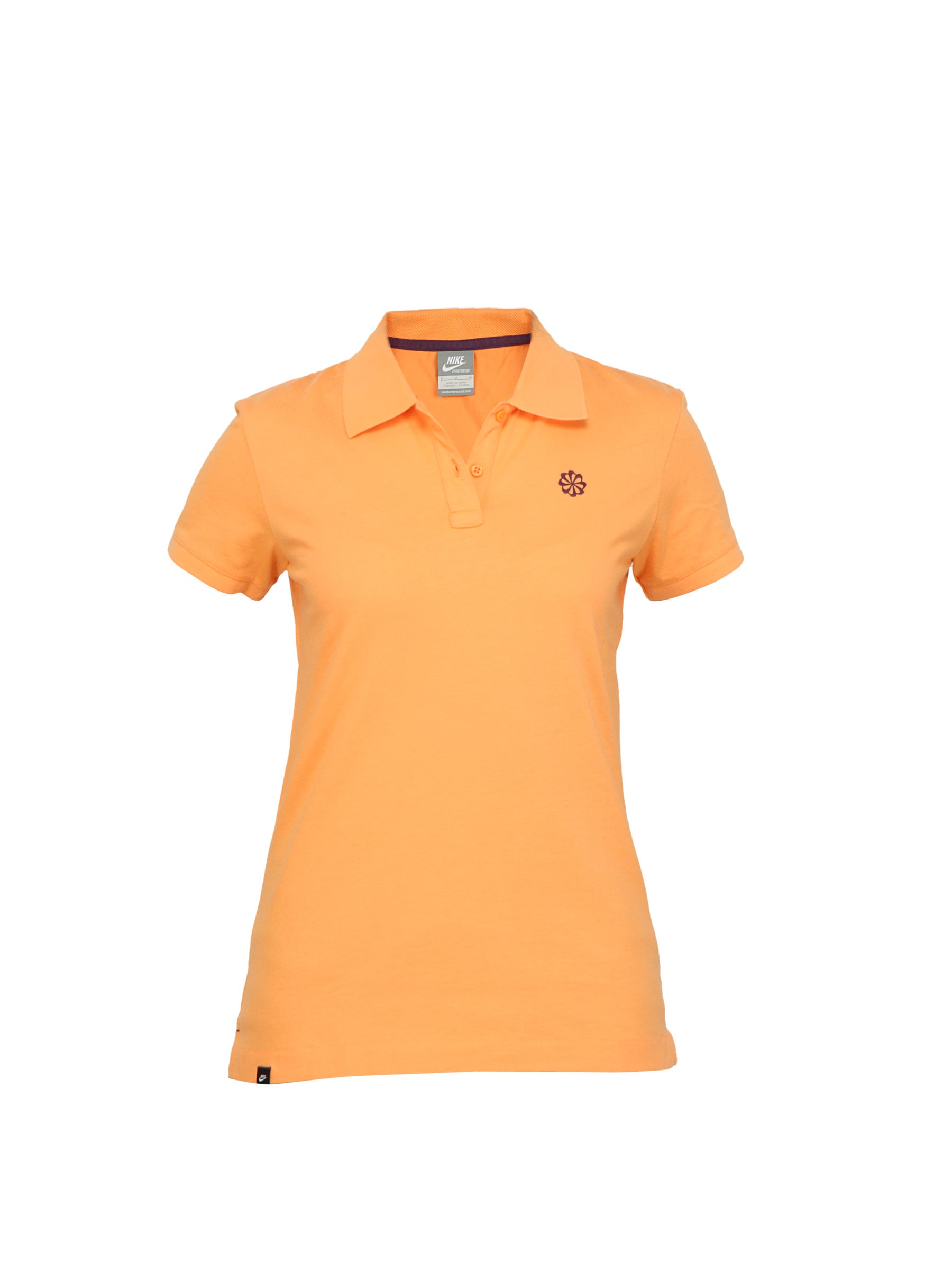 Nike Women's Orange Polo T-shirt