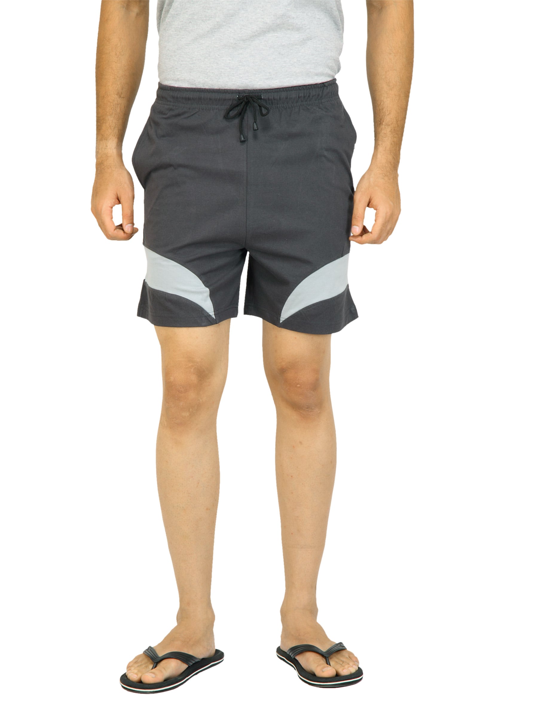 Crusoe Men Sport Dark Grey Shorts