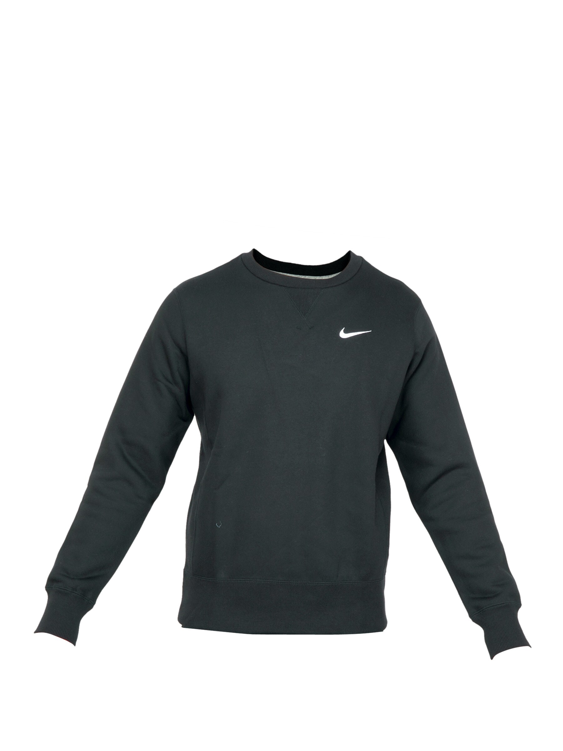 Nike Men AS Squad Fleec LS Crew Black Sweatshirt