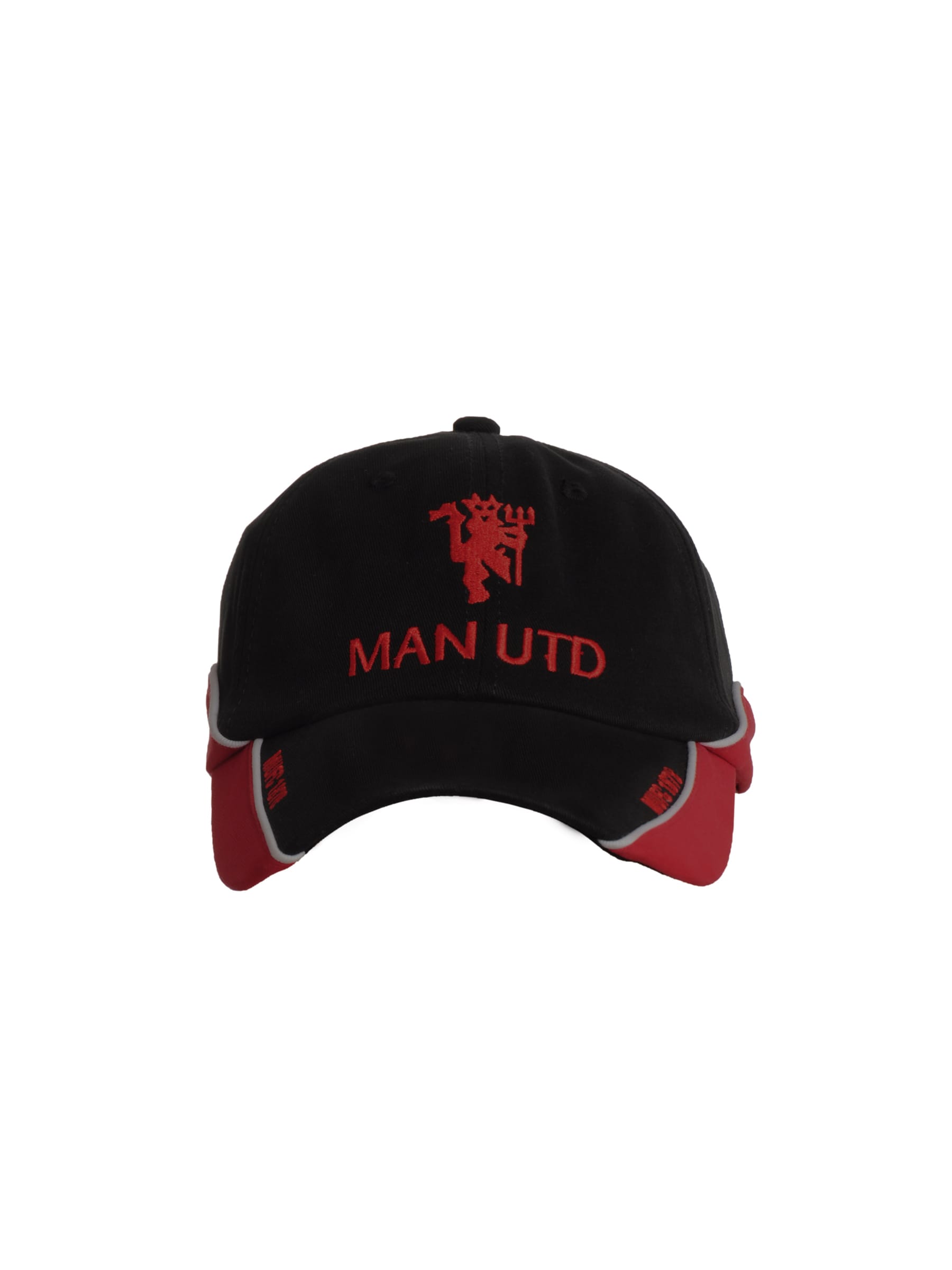 Manchester United Men Solid Black Cap