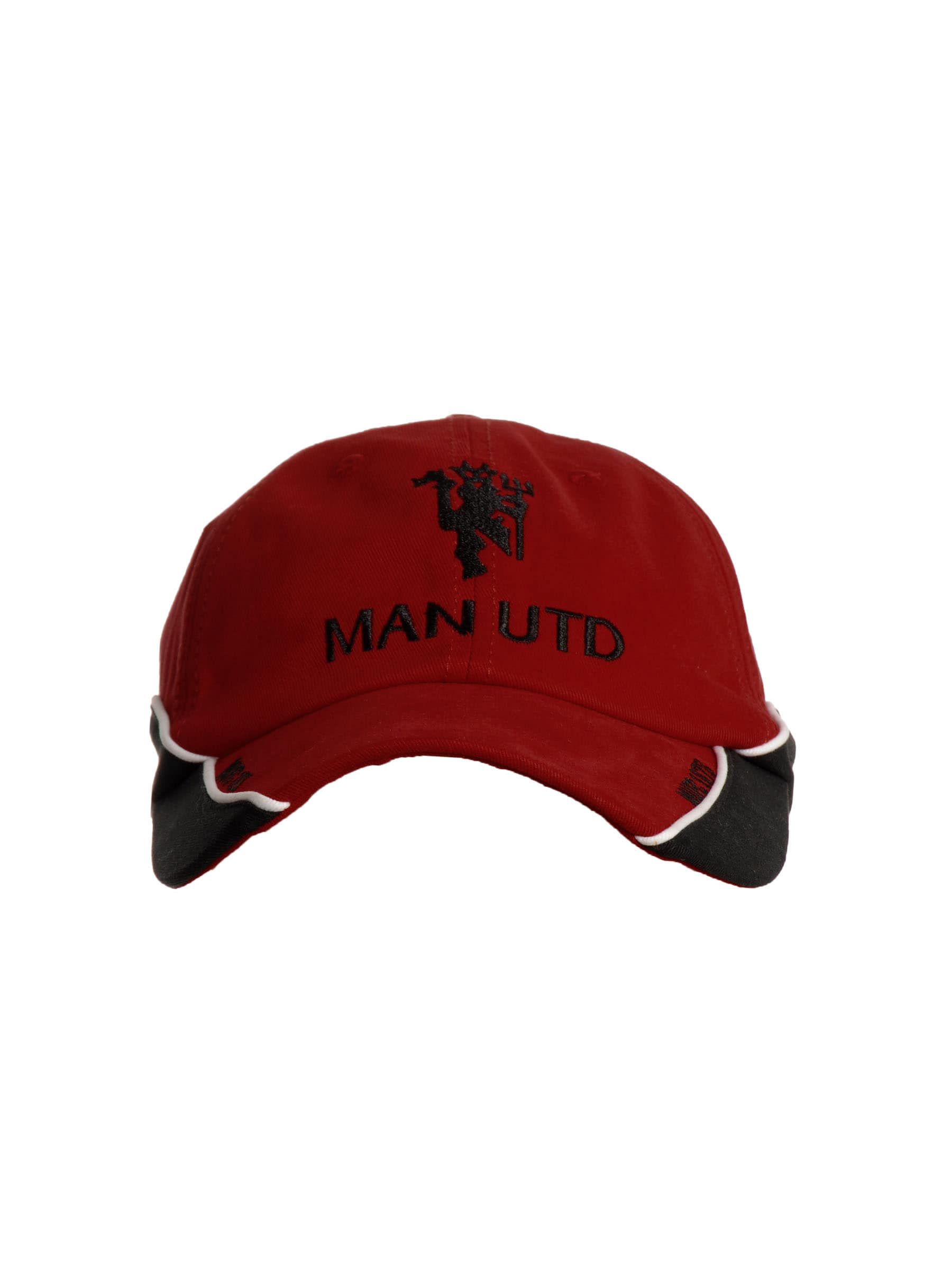 Manchester United Men Solid Red Cap