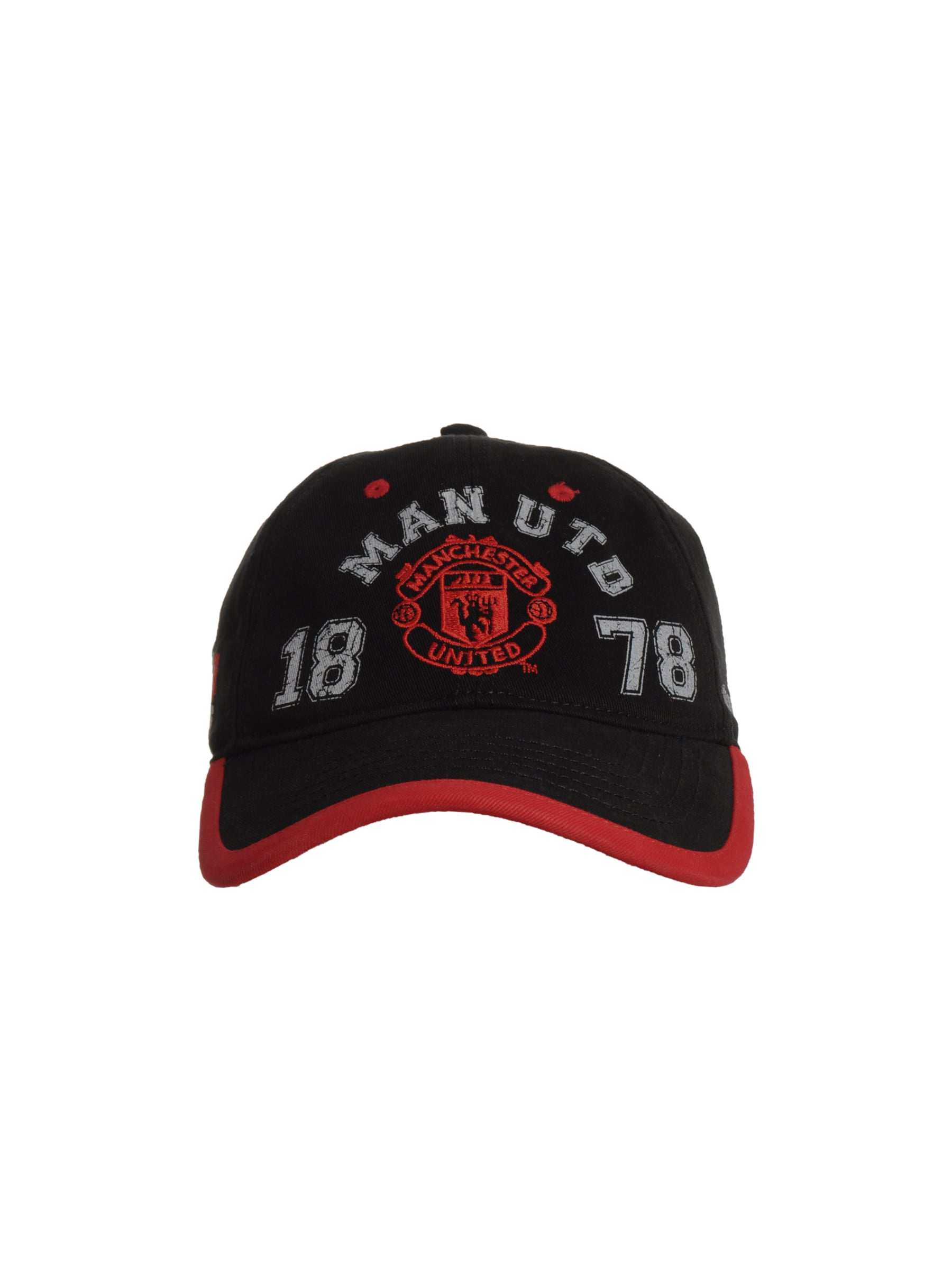 Manchester United Men Printed Black Cap