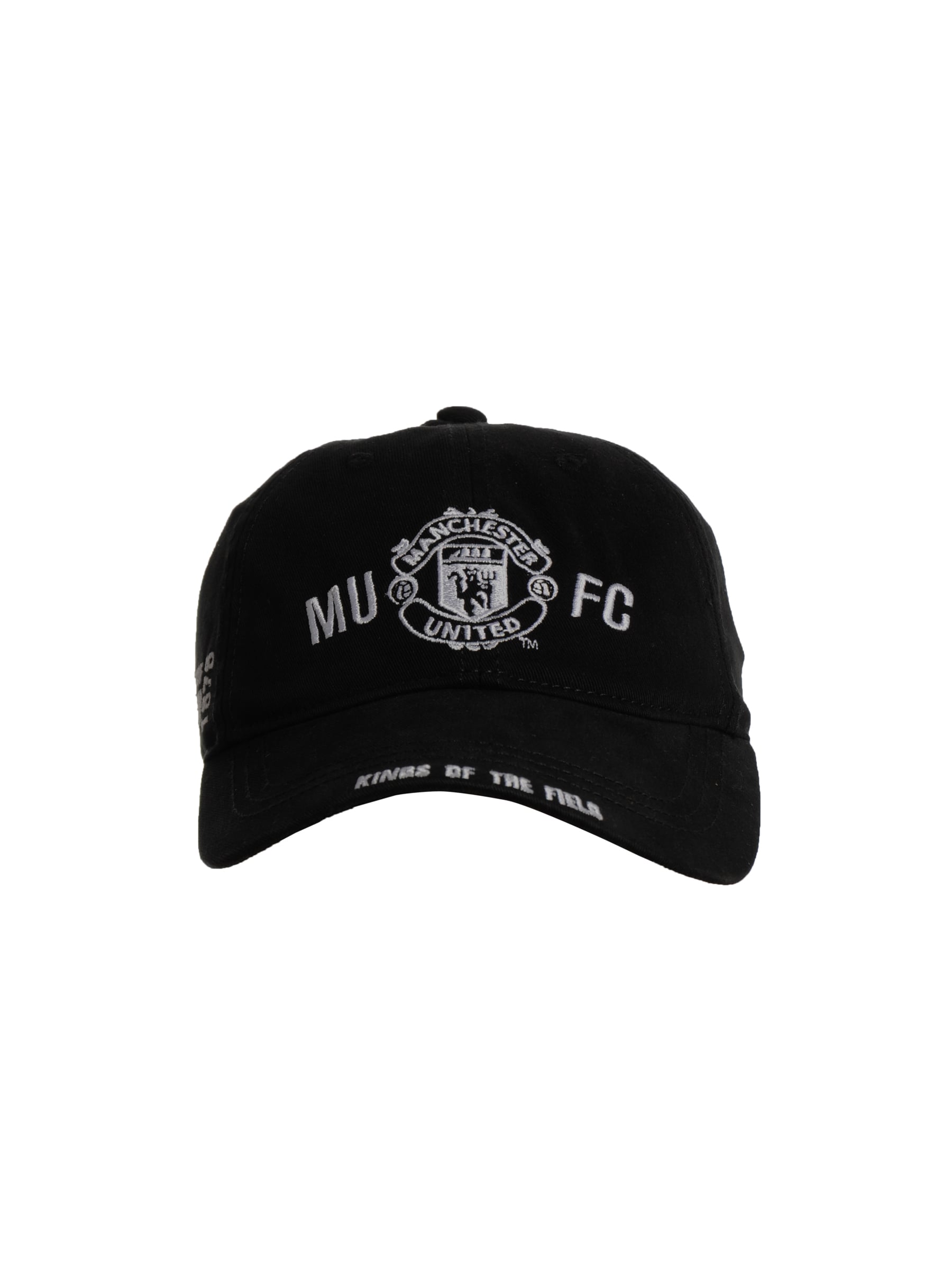 Manchester United Men Solid Black Cap