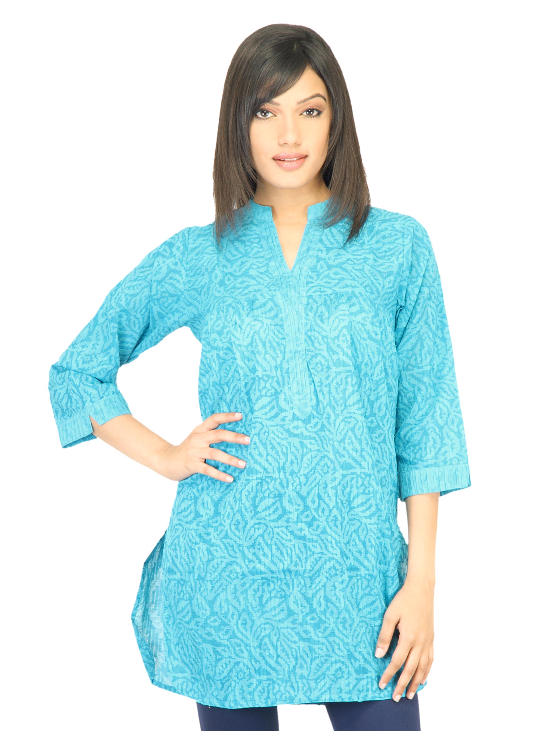 Aneri Women Niti Blue Kurta