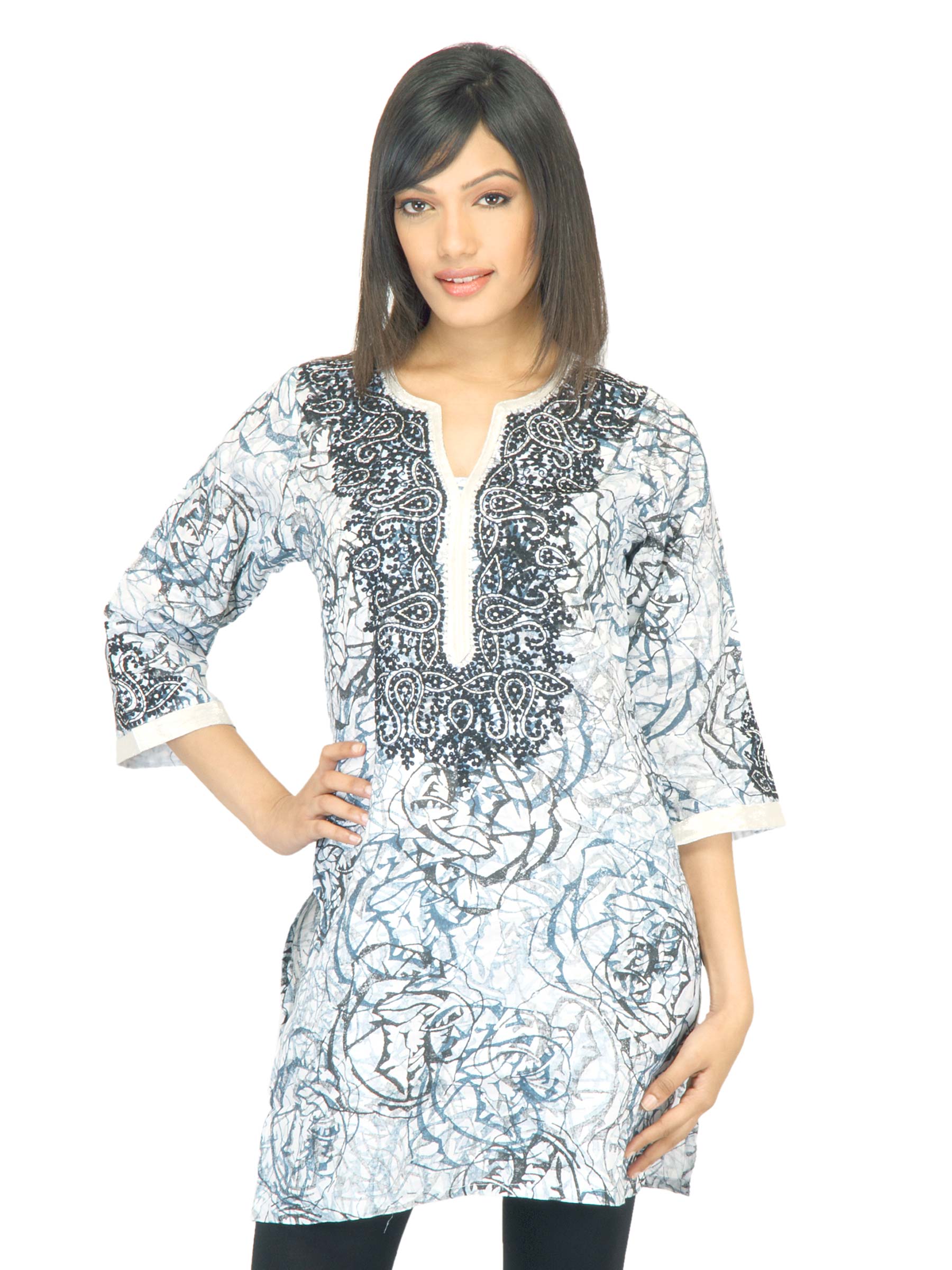 Aneri Women Tanvi White Kurta