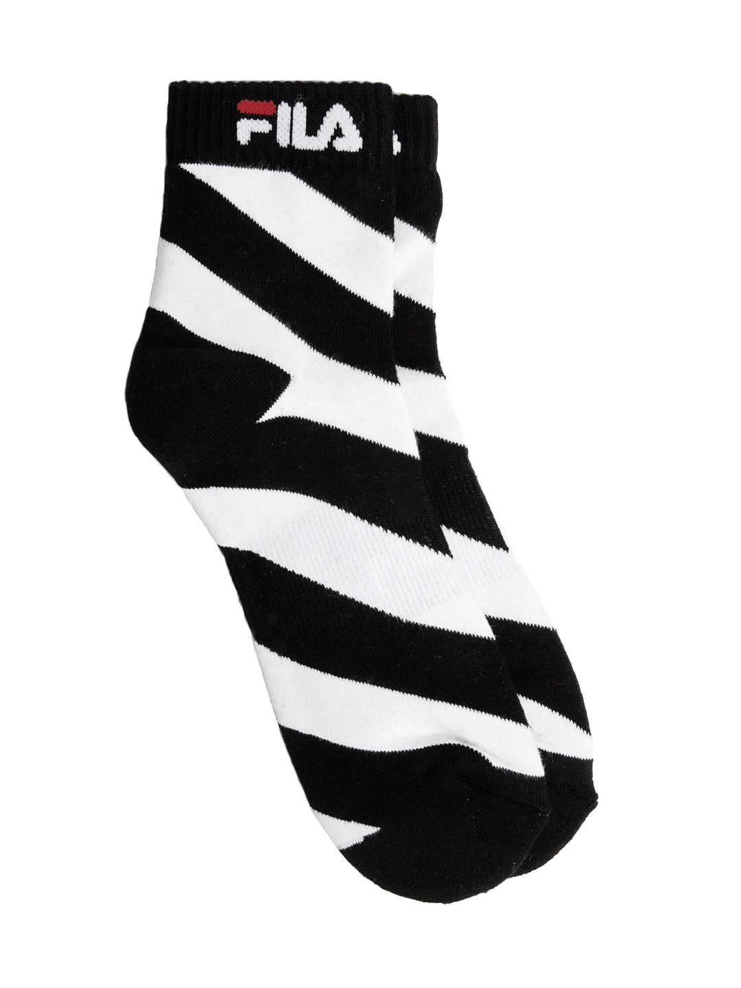 Fila Men Black And White Socks