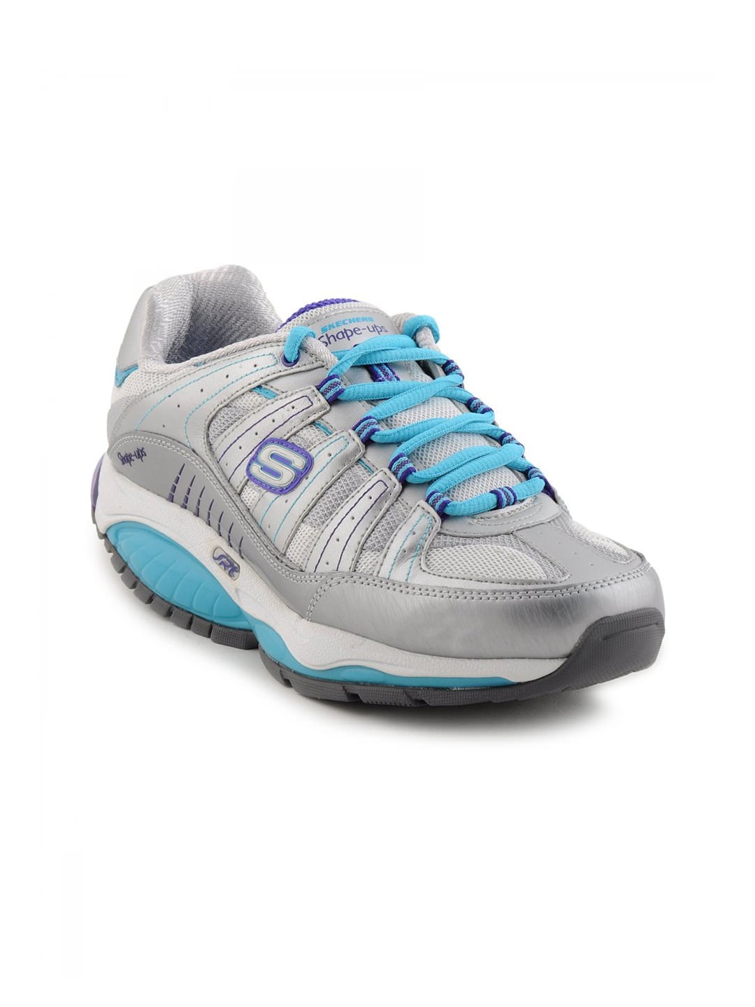 Skechers Women Shape-Ups Silver Shoes