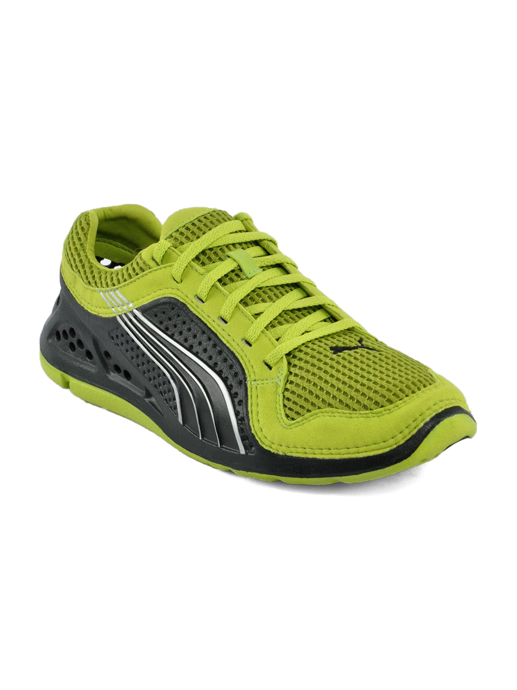Puma Men Racer Bright Green Sports Shoes