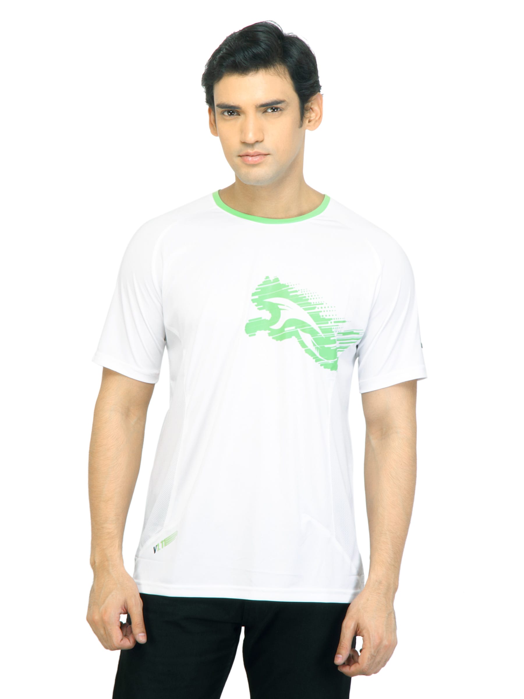 Puma Men V.11 Cat White Tshirts