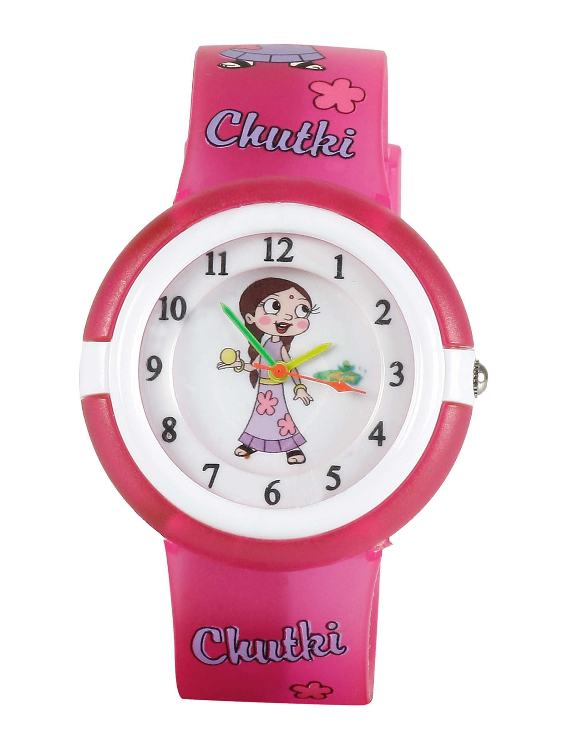 Chhota Bheem Chutki Kids-Girls Light Pink Watch