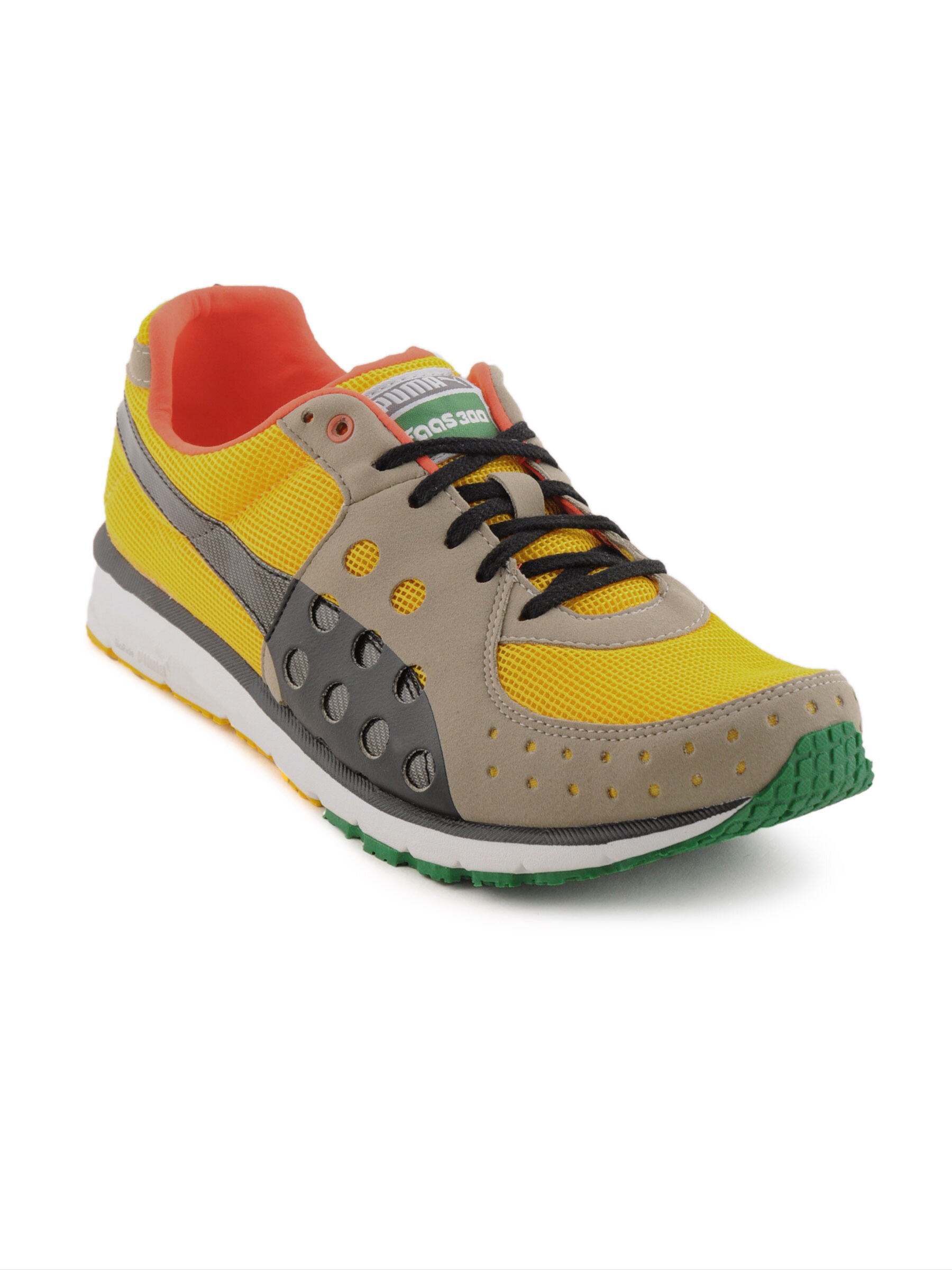 Puma Men Faas 300 Yellow Sports Shoes