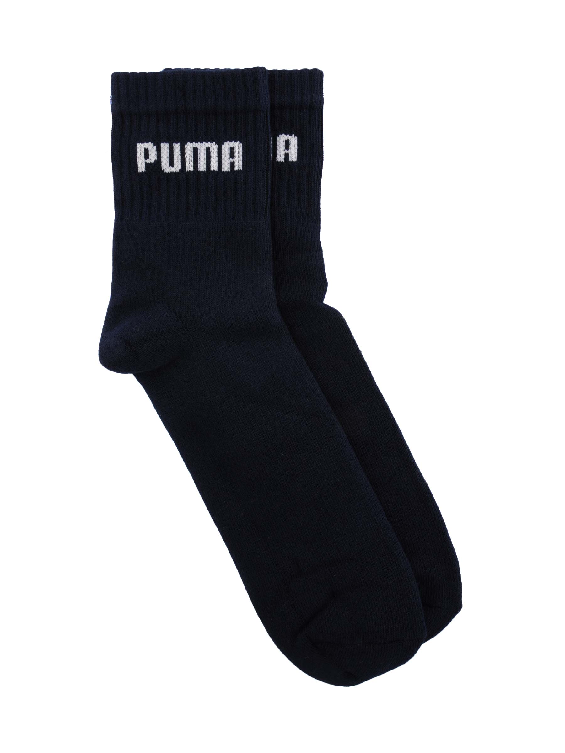 Puma Men Sport Quarters Navy Blue Socks