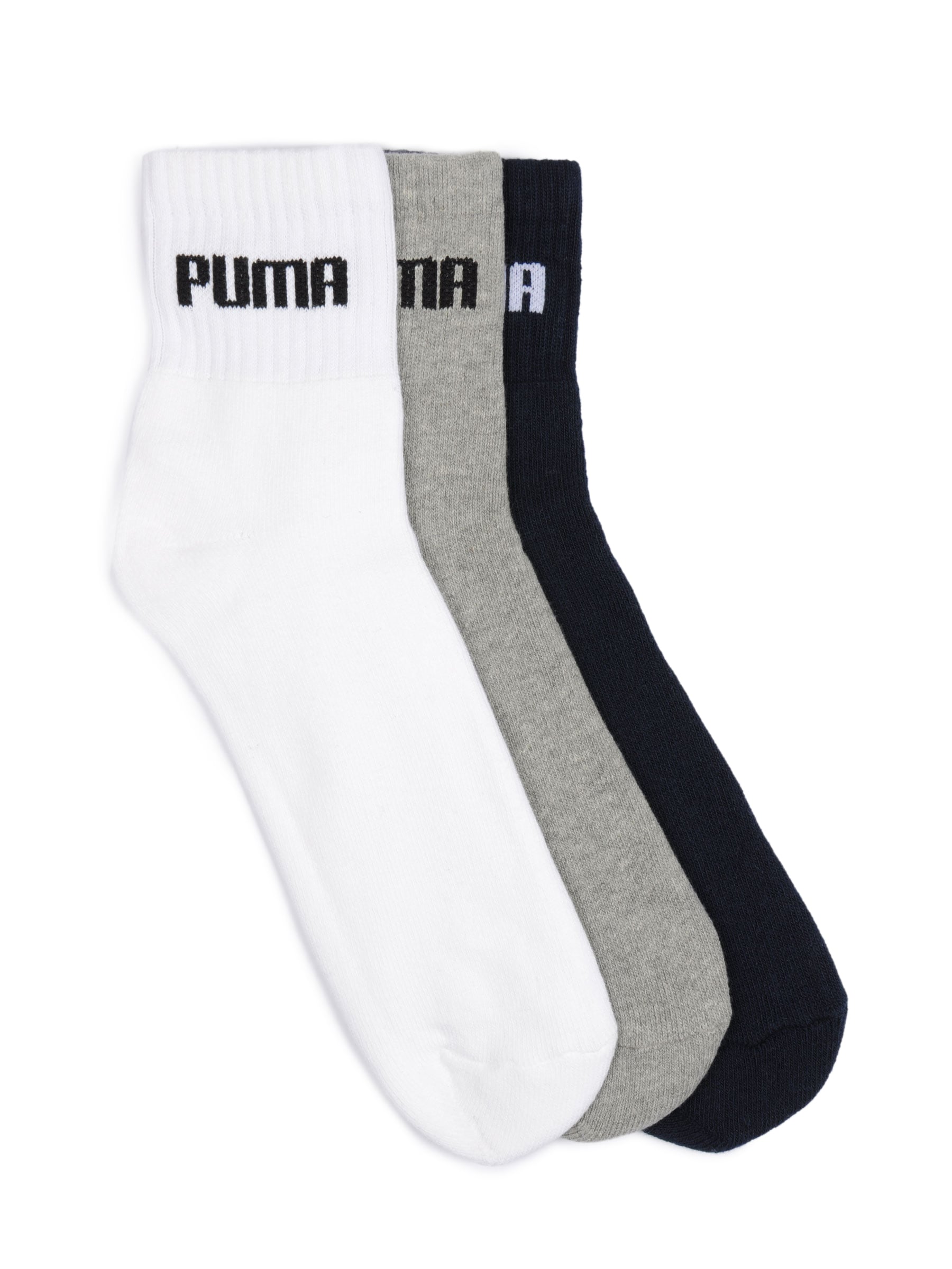 Puma Men Sport Quarters Pack of 3 Socks