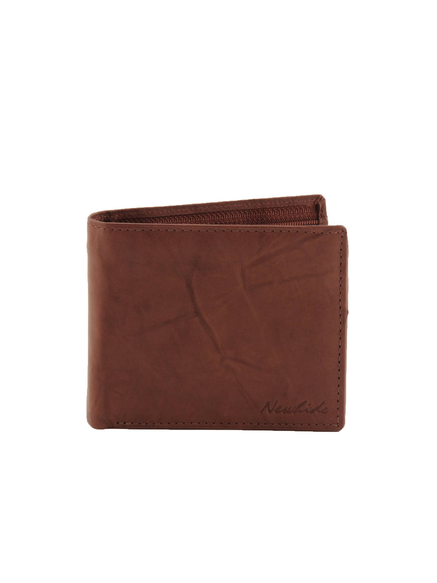 New Hide Men Antique Brown Wallet