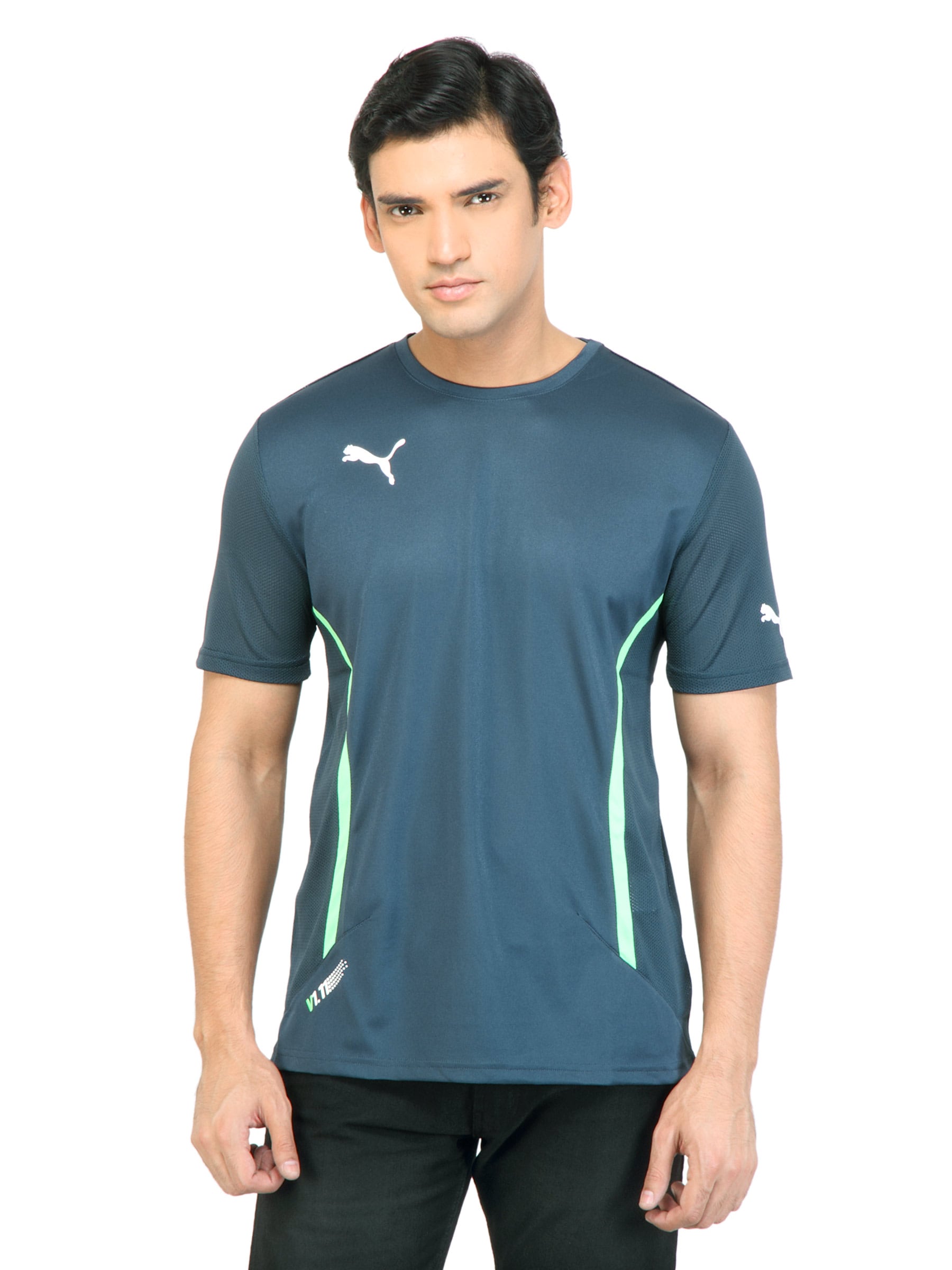 Puma Men V.11 Speed Midnight Navy Tshirts