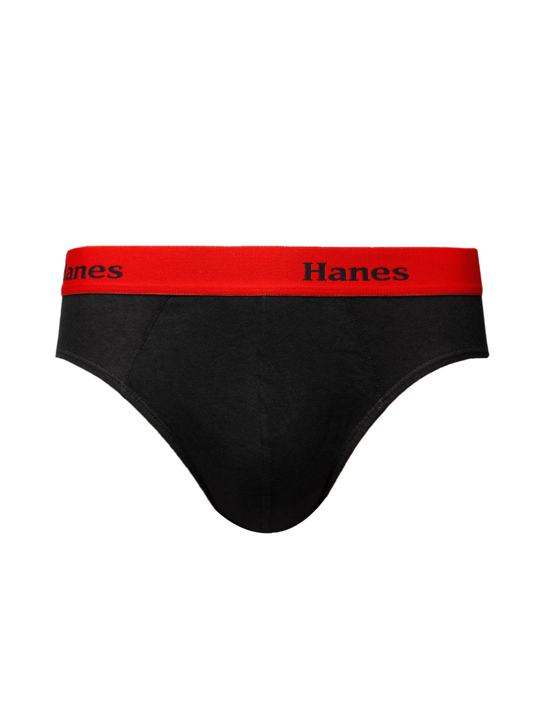 Hanes Men Black Ultimate Duo Dry Cotton Stretch Bikini Briefs