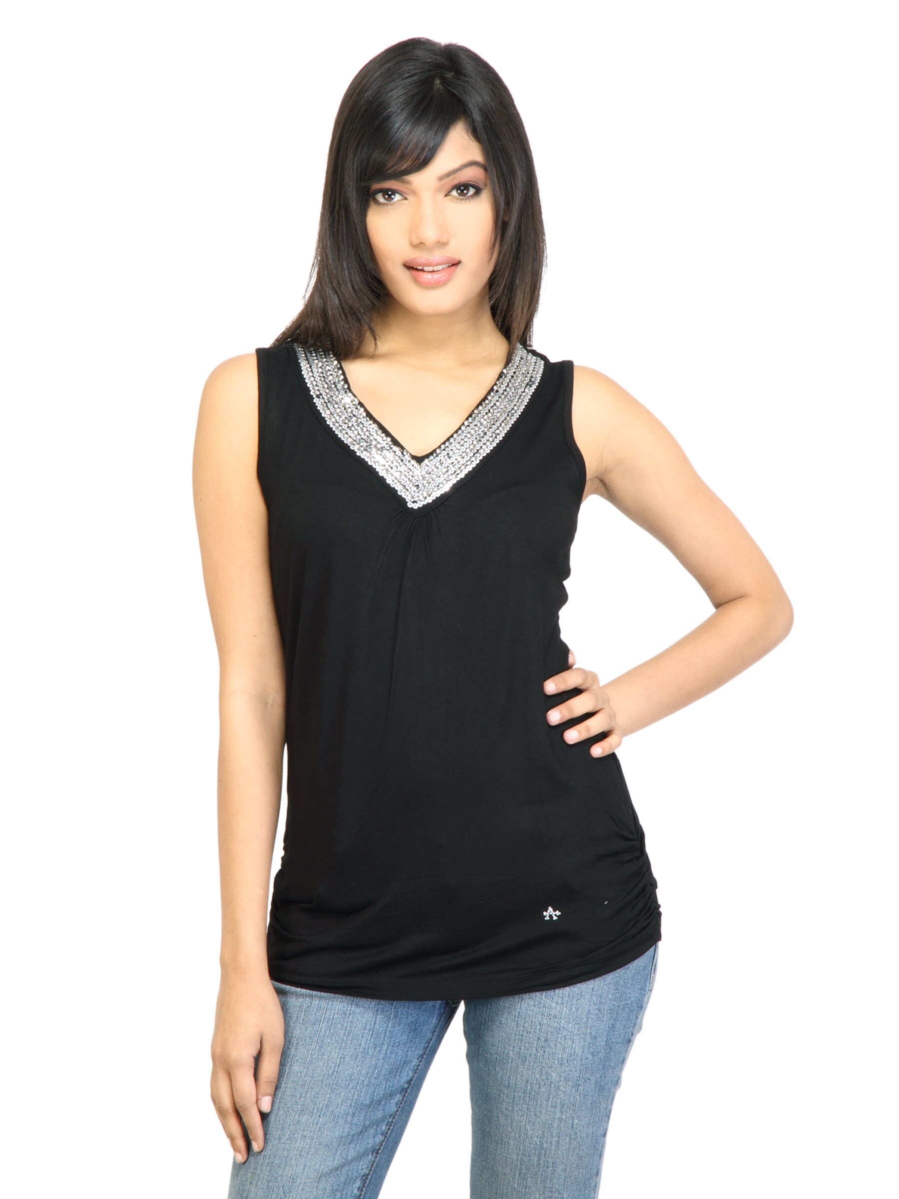 Arrow Woman Victoria Black Top