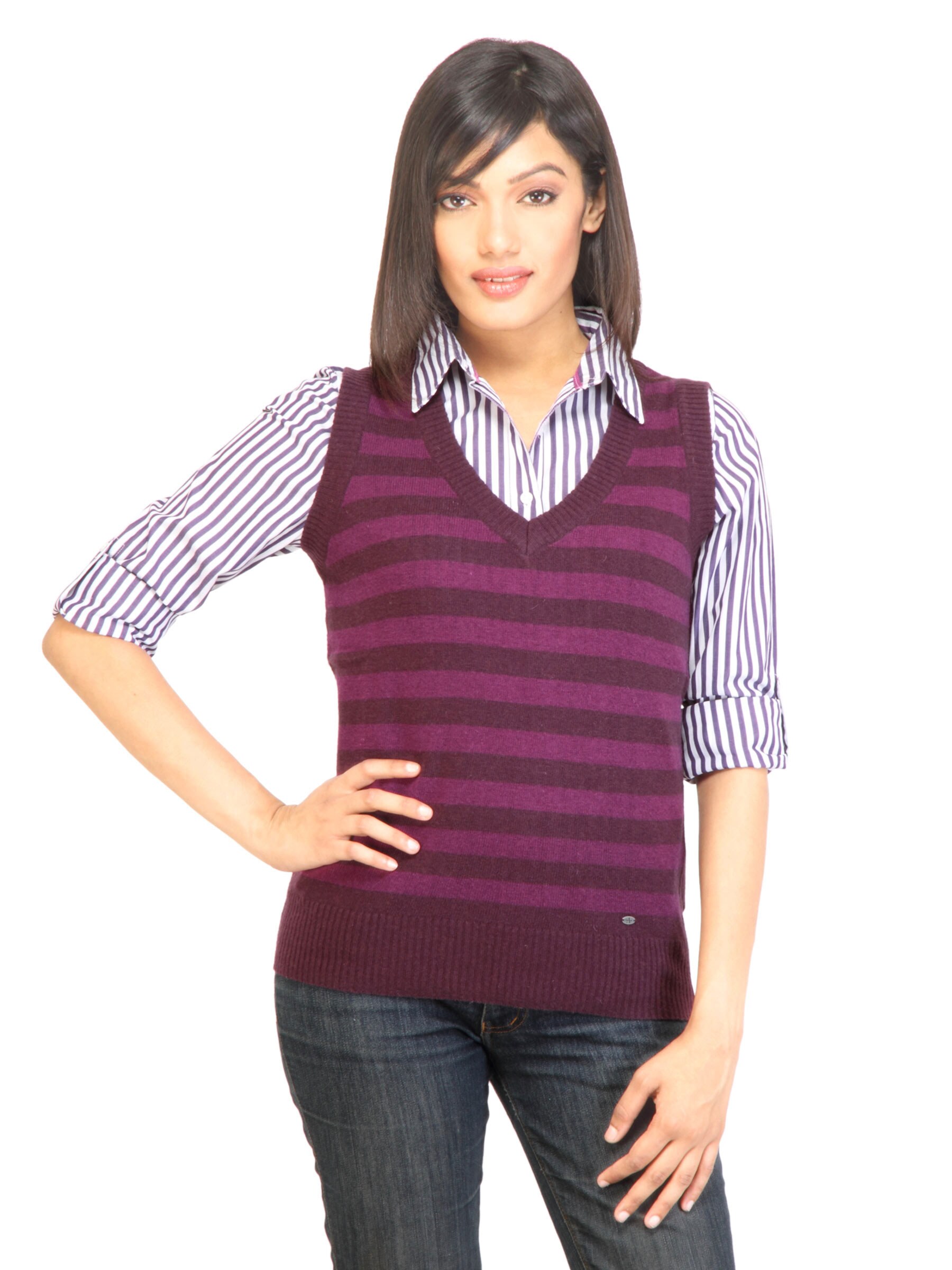 Arrow Woman Ester Purple Sweater