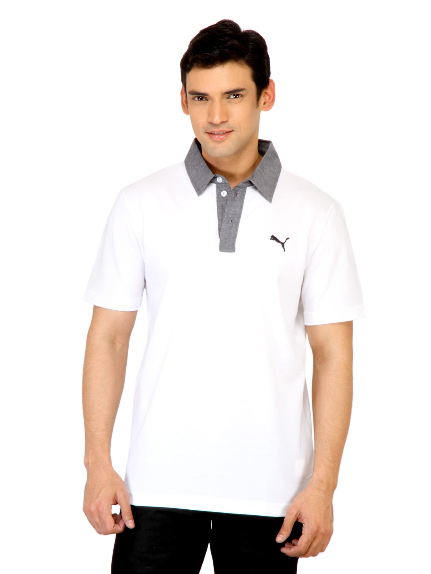 Puma Men Generation White Polo Tshirt