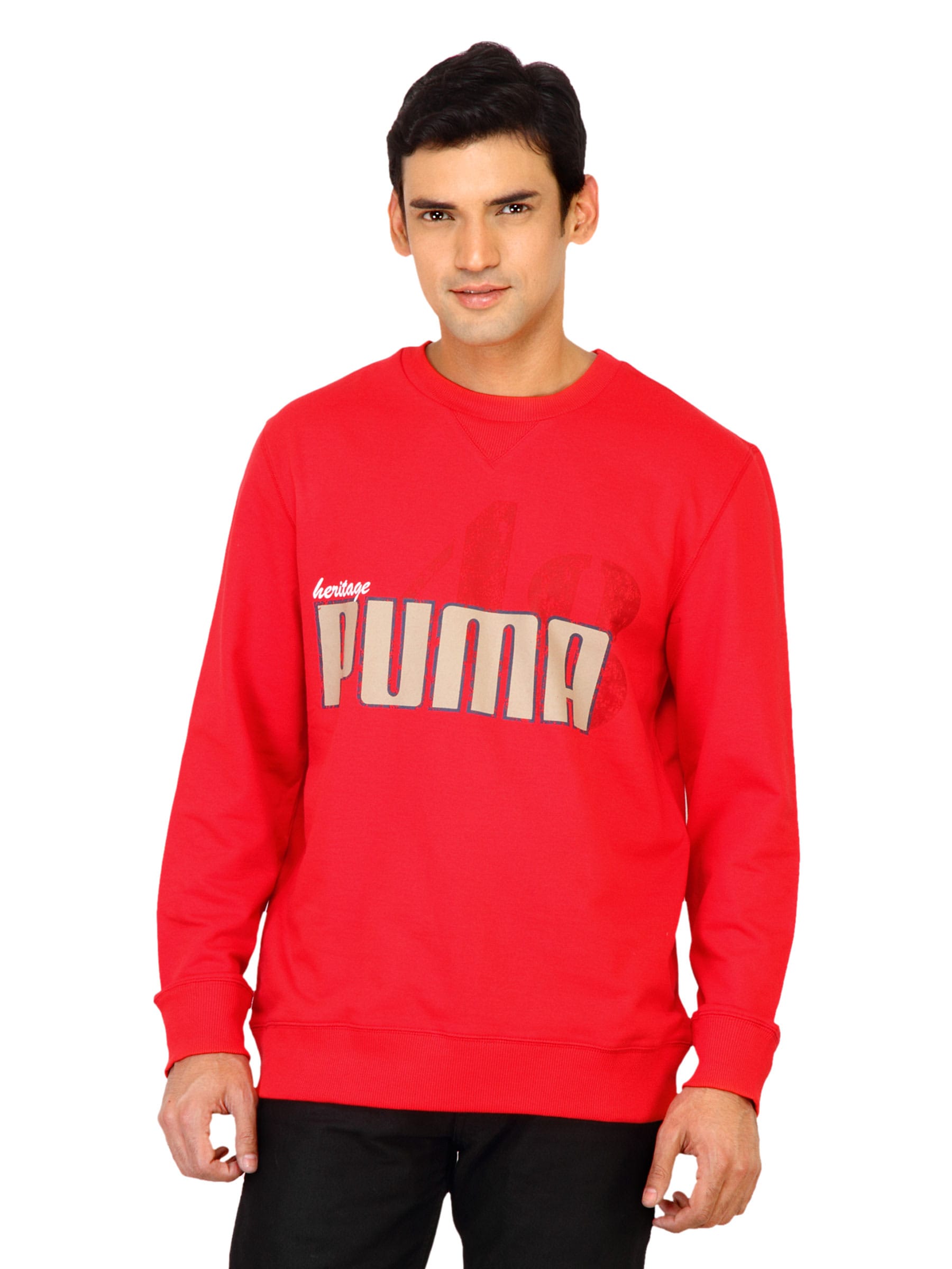 Puma Men Heritage Red Sweatshirt