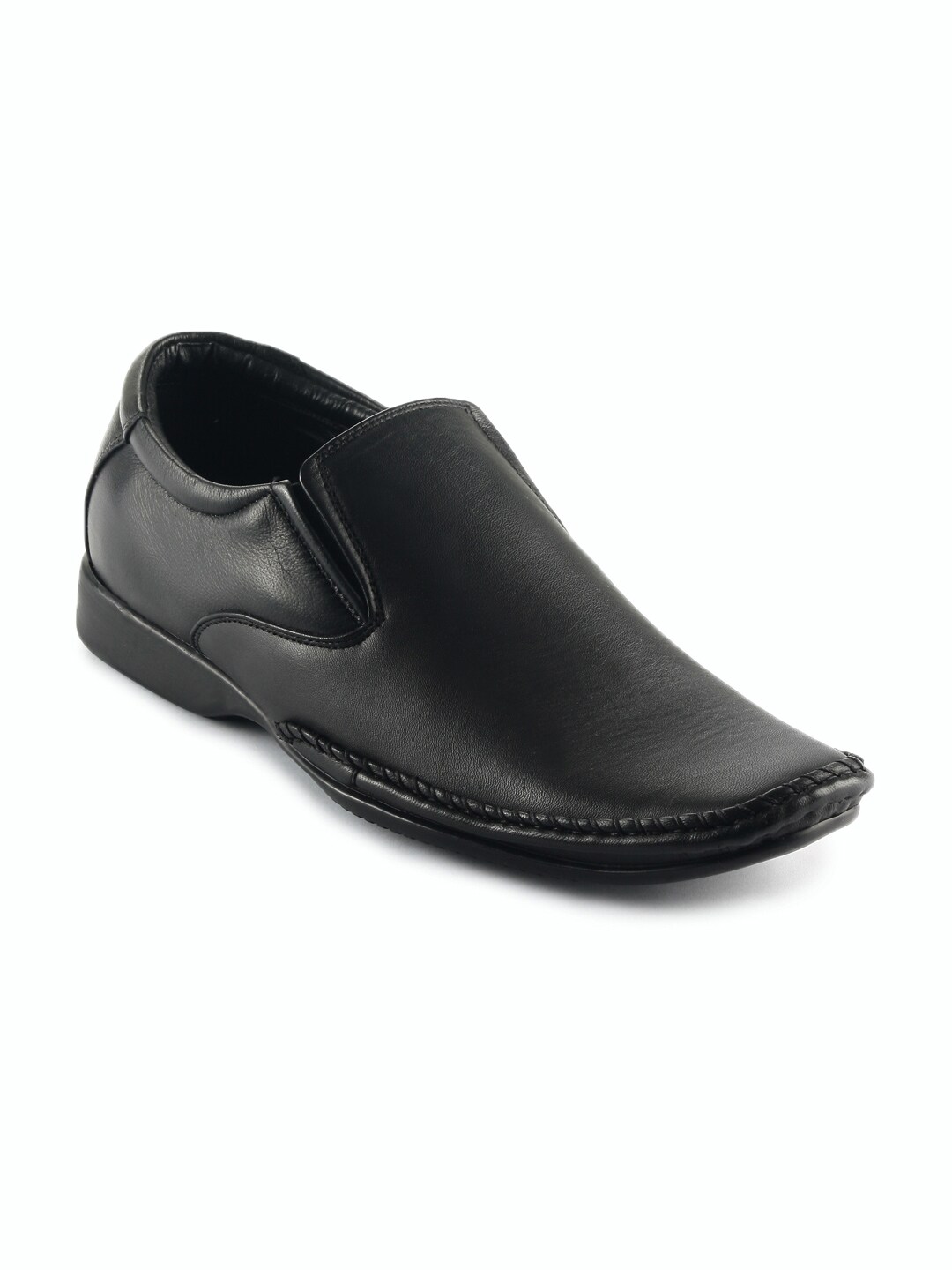 Franco Leone Men Formal Black Shoes