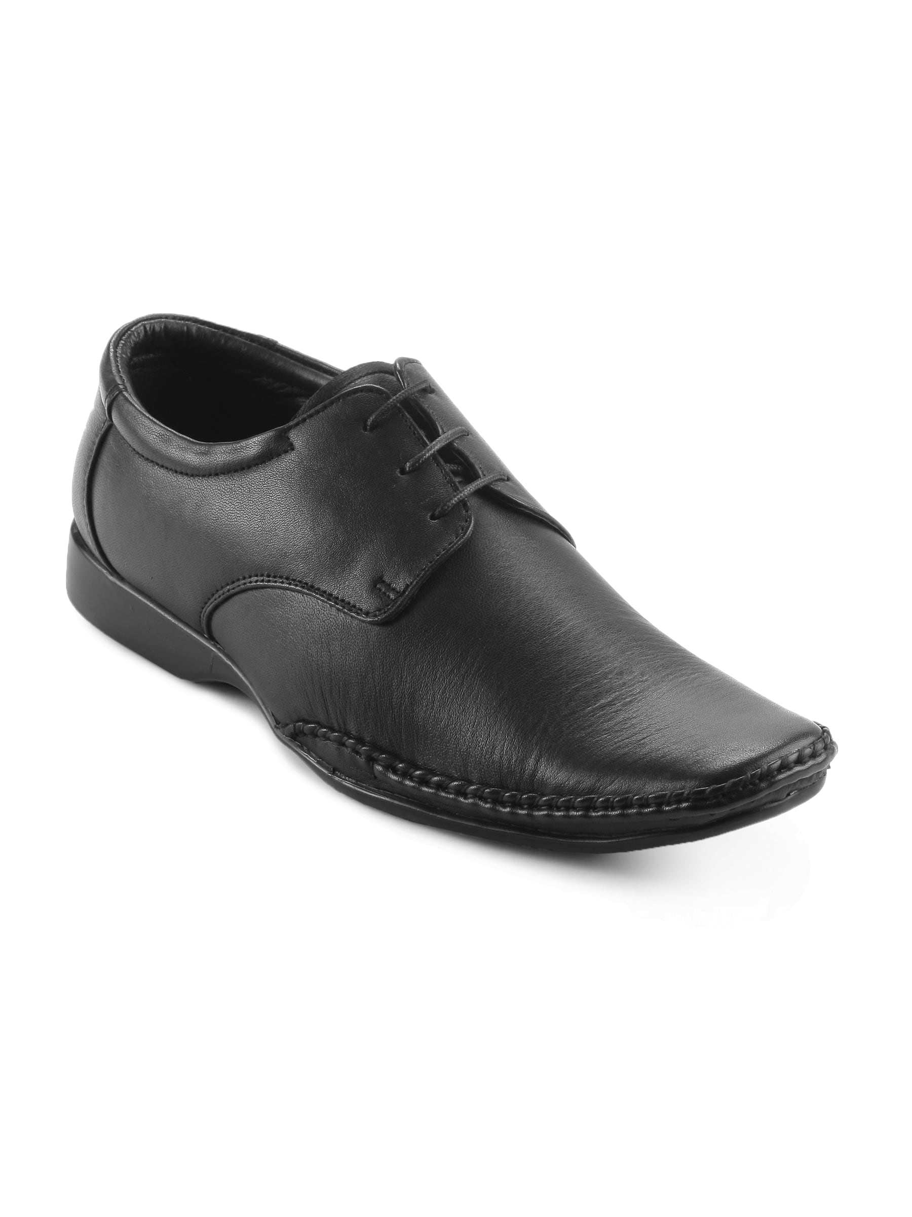 Franco Leone Men Formal Black Shoes