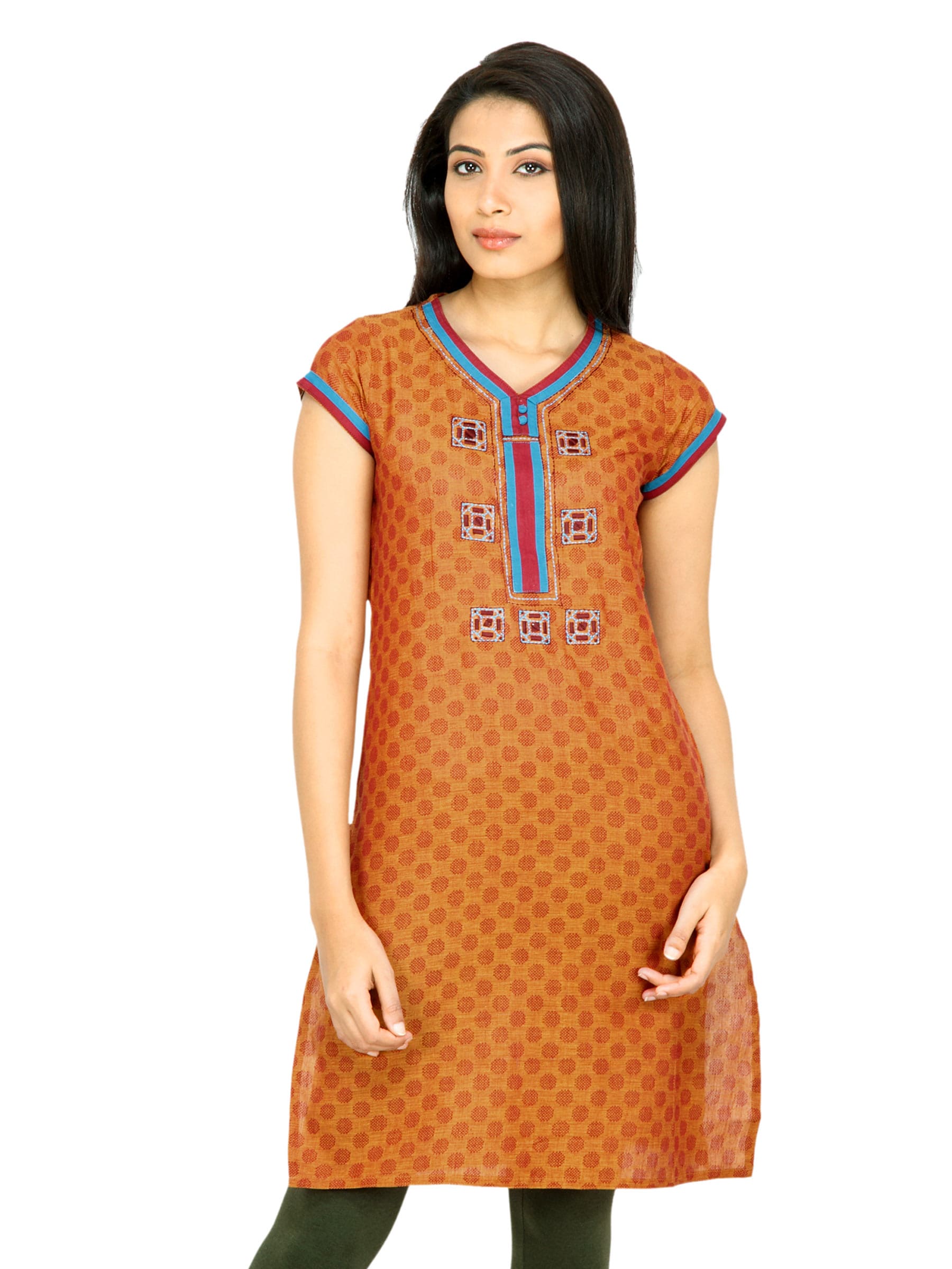 Mother Earth Women Mustard Kurta