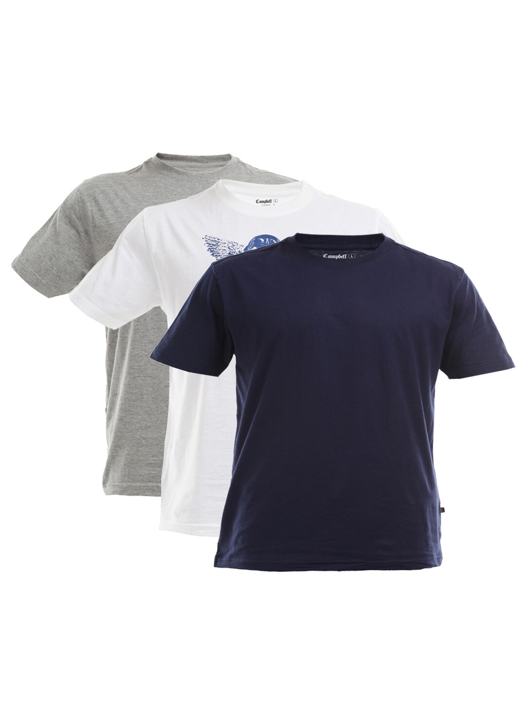 Campbell Men Pack of 3 T-Shirts
