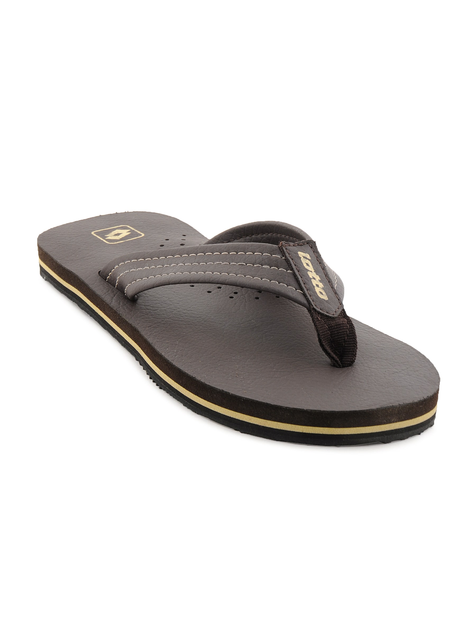 Lotto Men Arch Brown Slippers